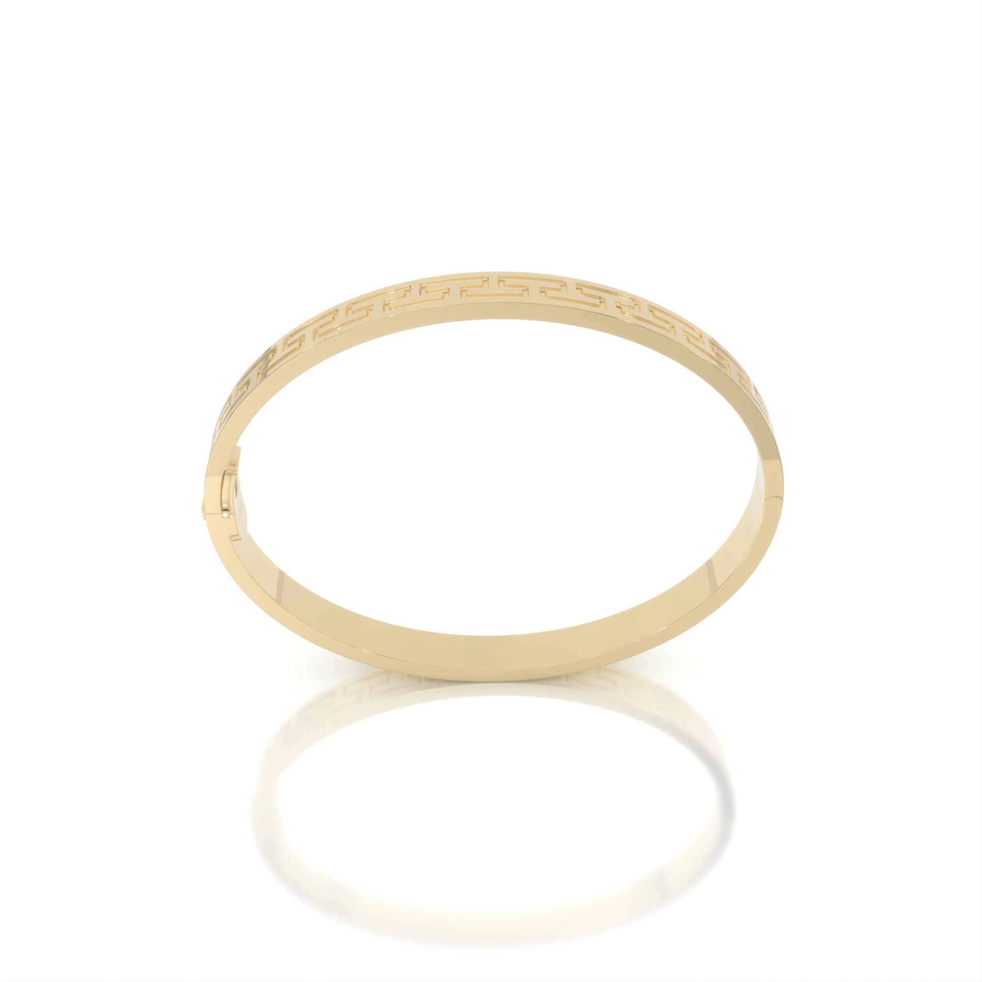 Labyrinth Gold Bracelet