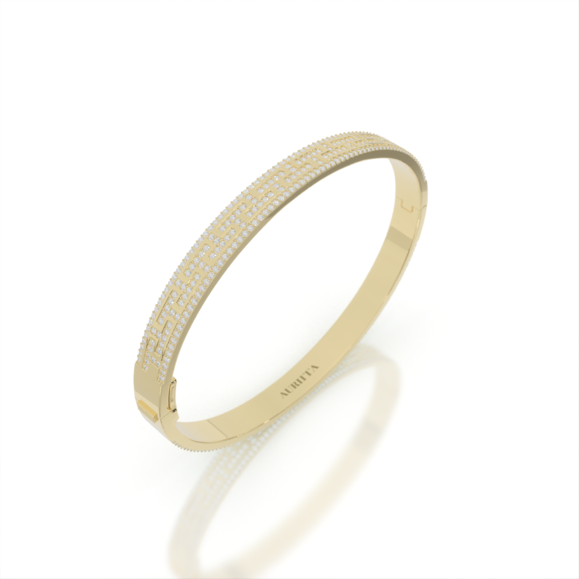Midas’ Golden Diamond Bangle