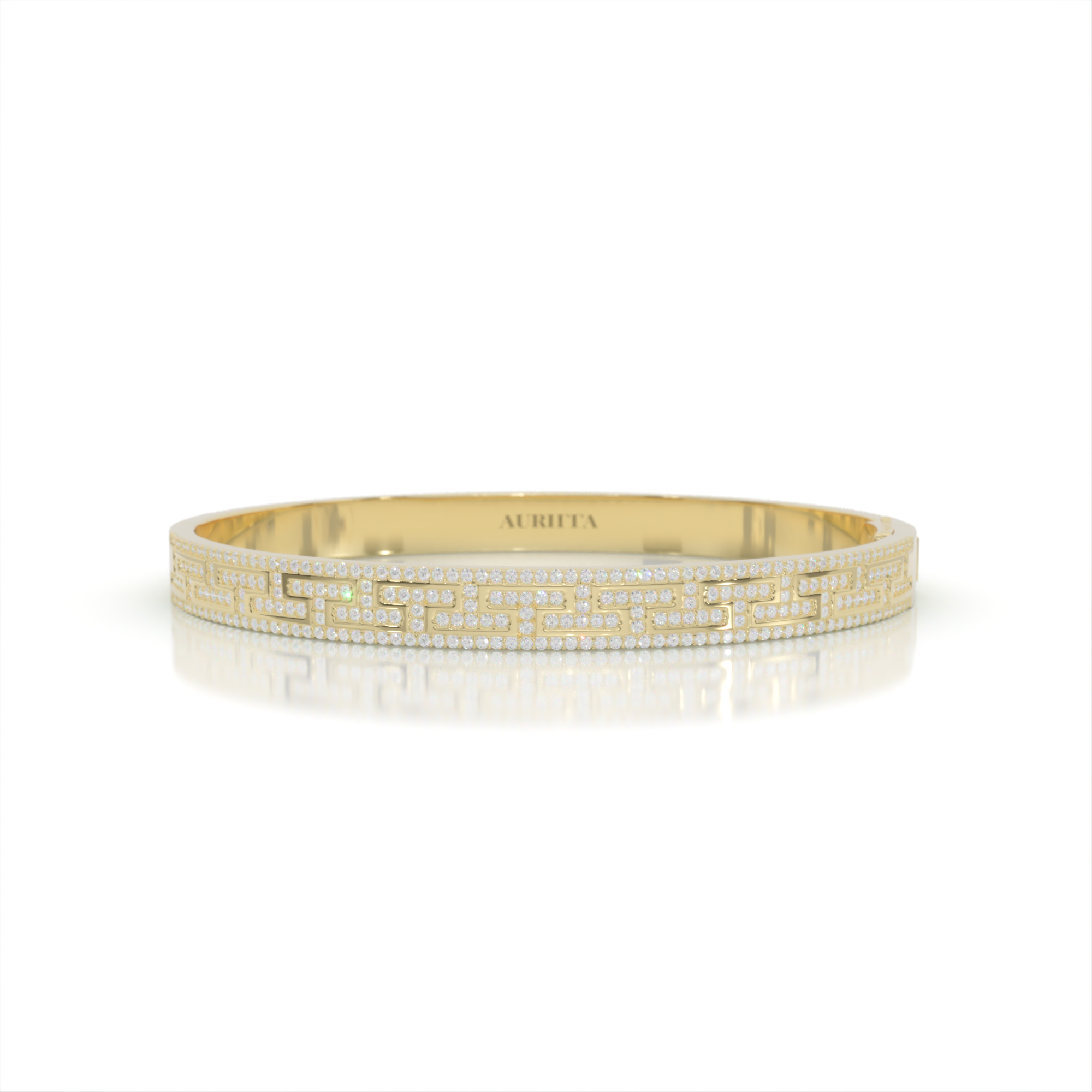 Midas’ Golden Diamond Bangle