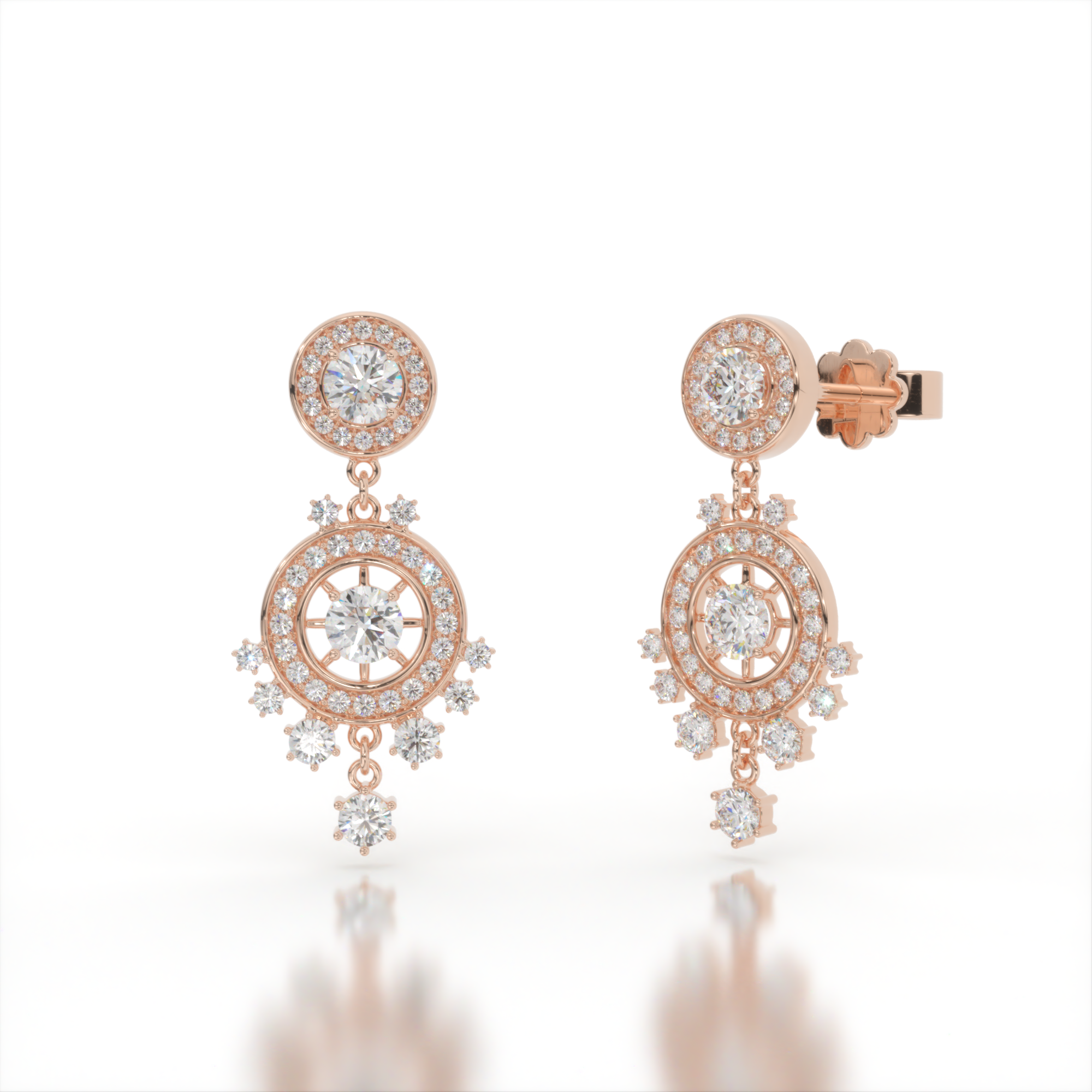 Icarus Harmony Diamond Earrings