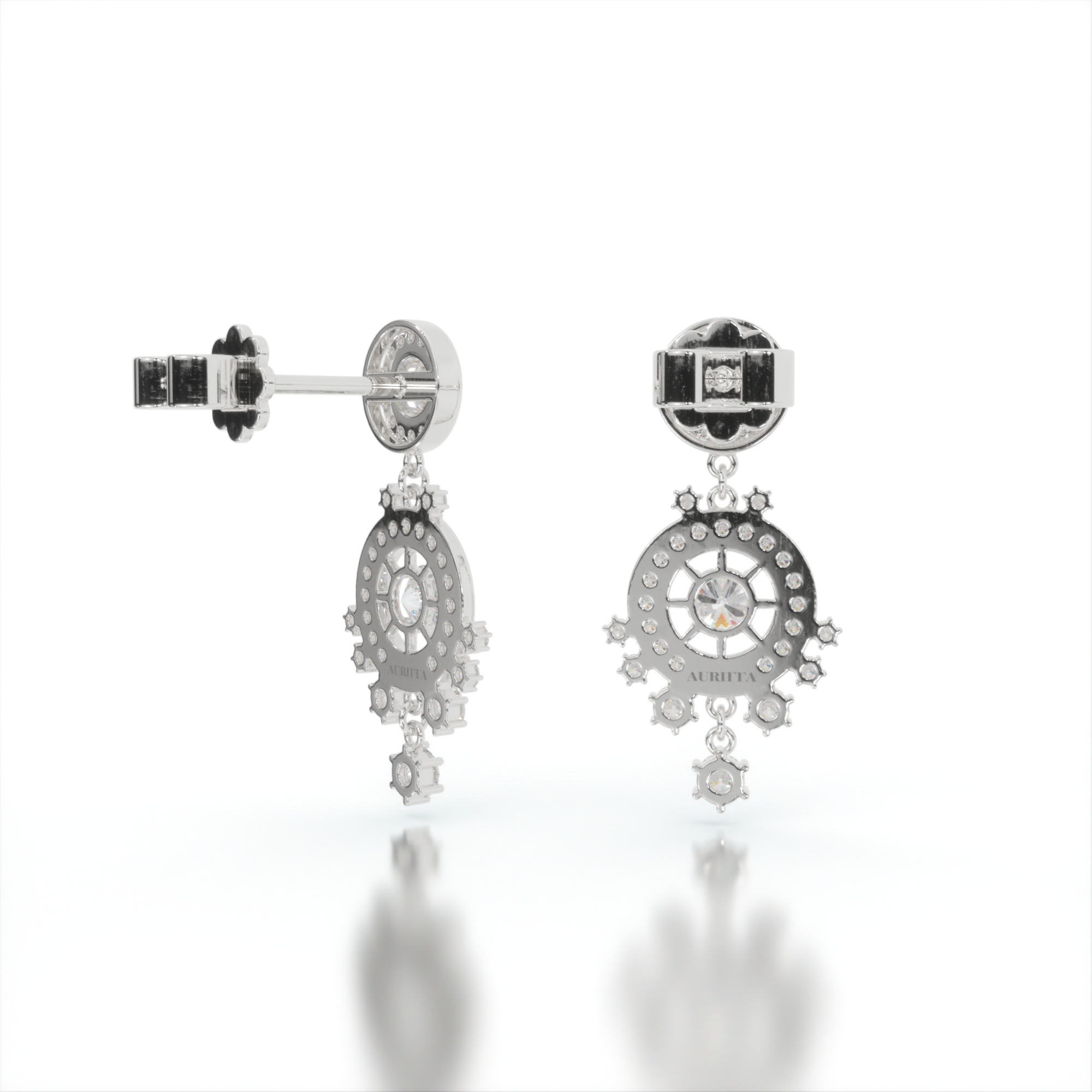 Icarus Harmony Diamond Earrings