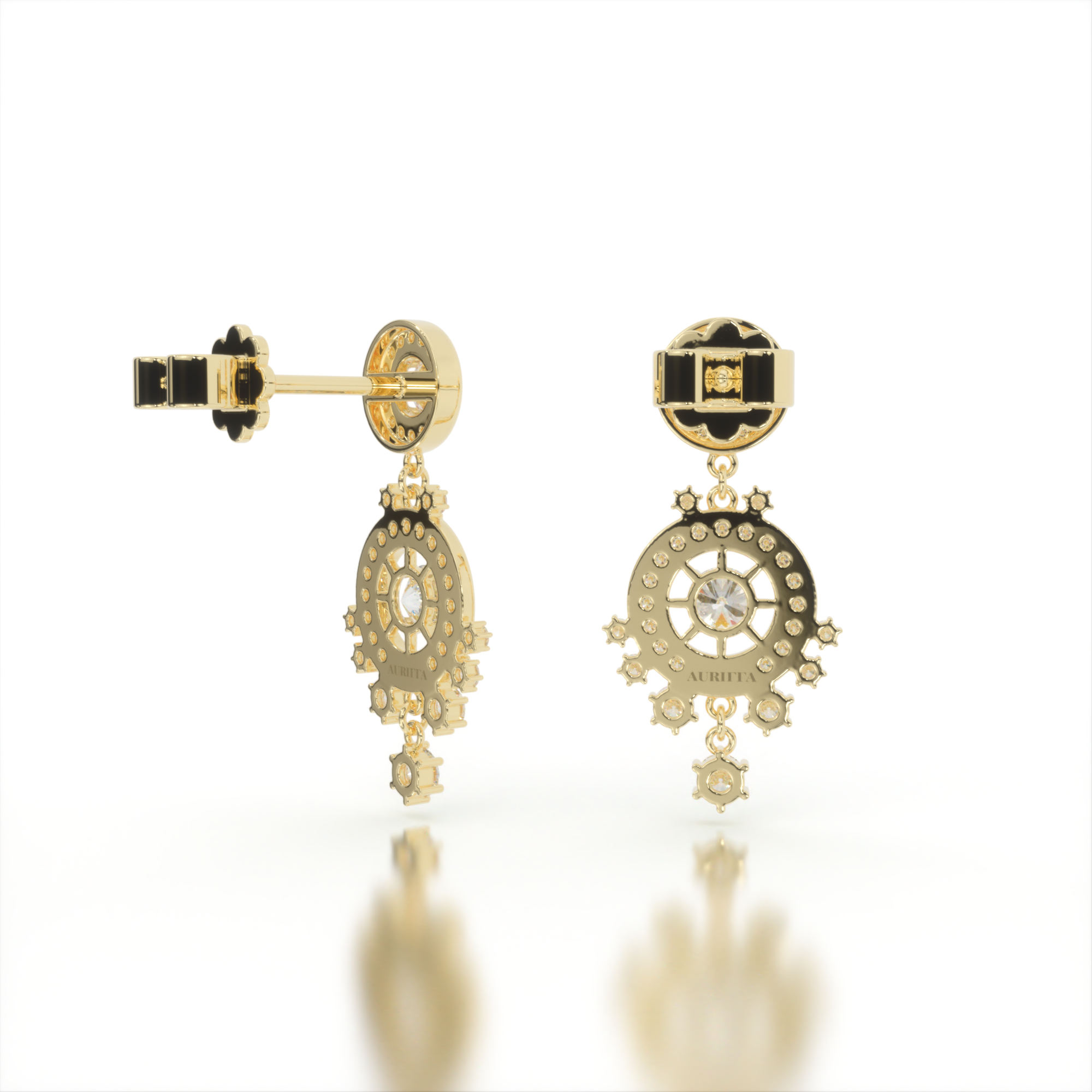 Icarus Harmony Diamond Earrings