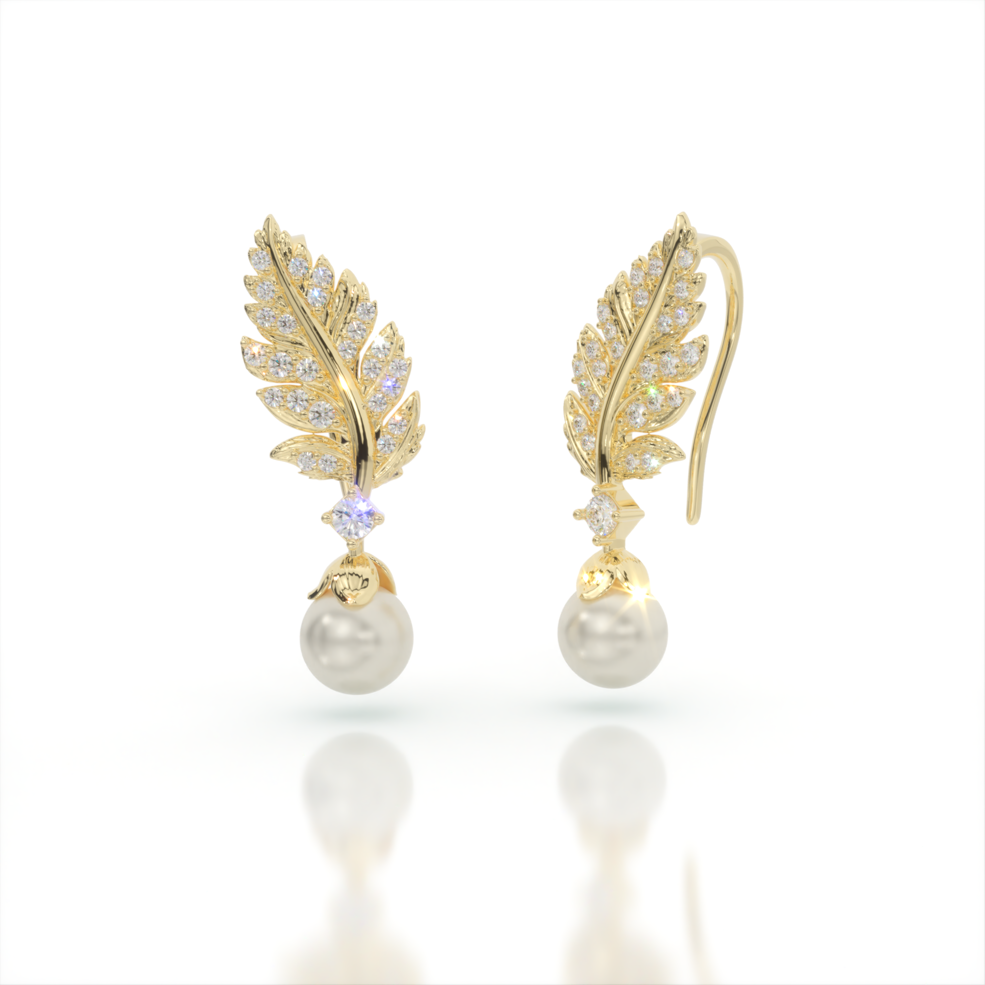 Hesperides Winged Elegance Earrings