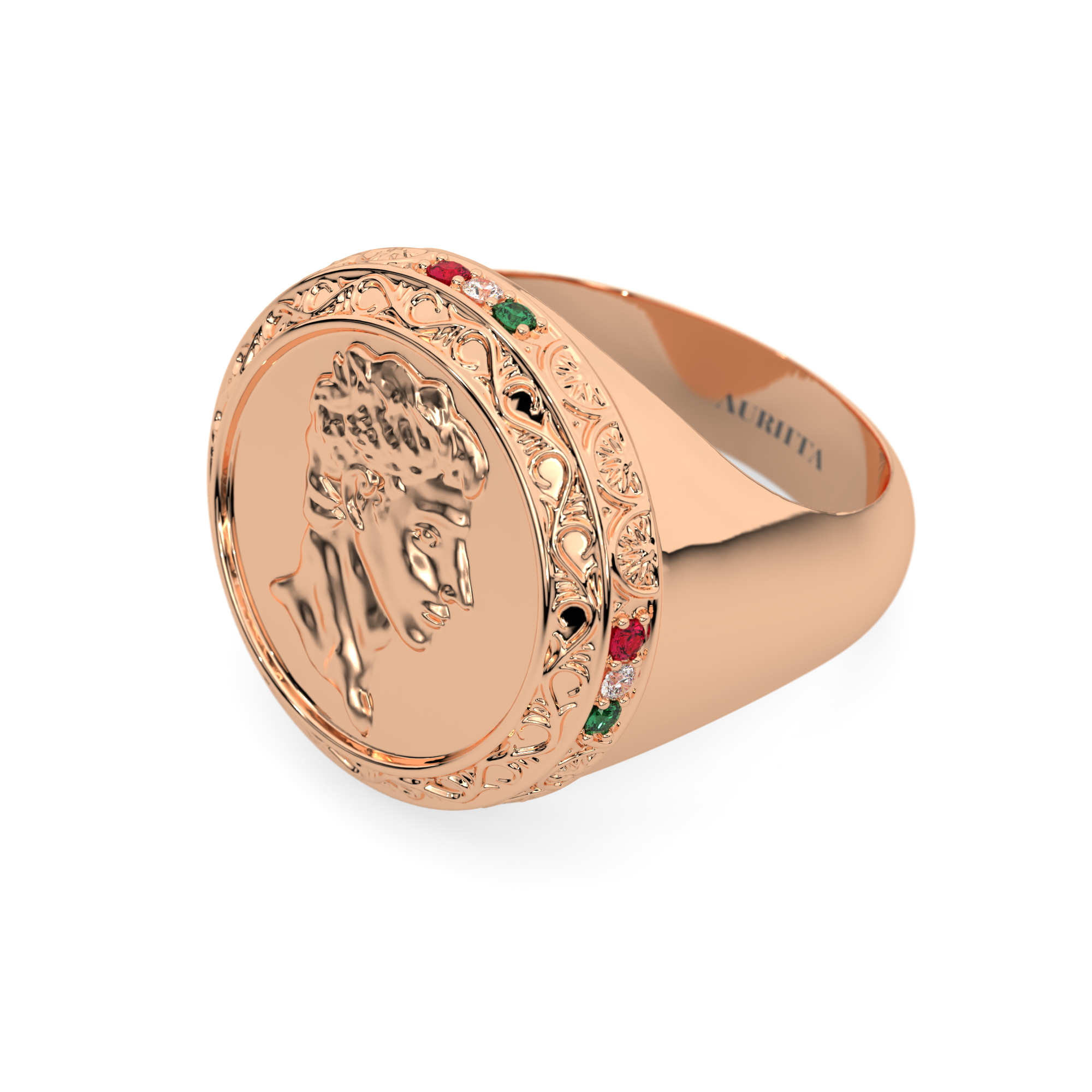 Caesar Line – Imperium Ring (Rubies)