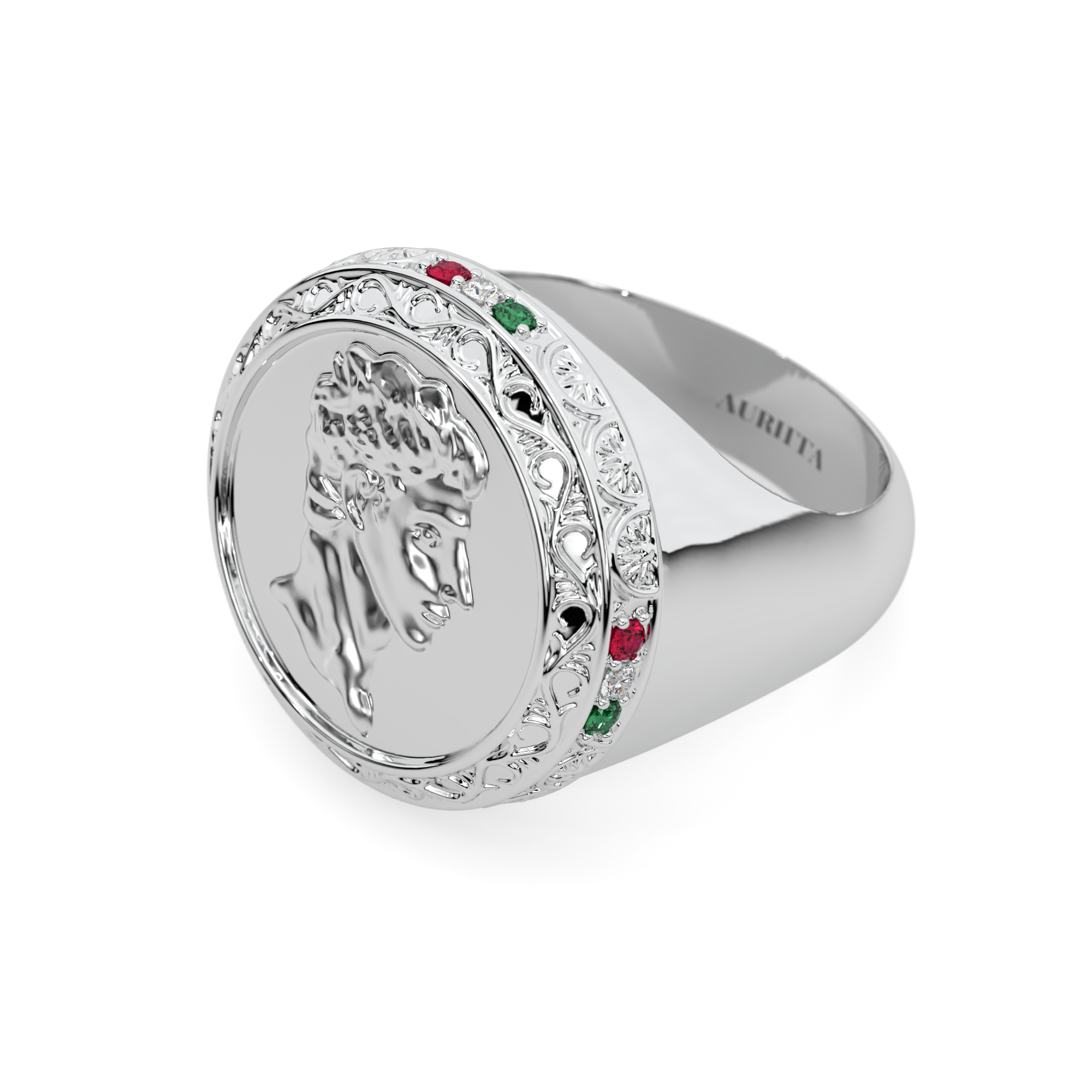 Caesar Line – Imperium Ring (Rubies)
