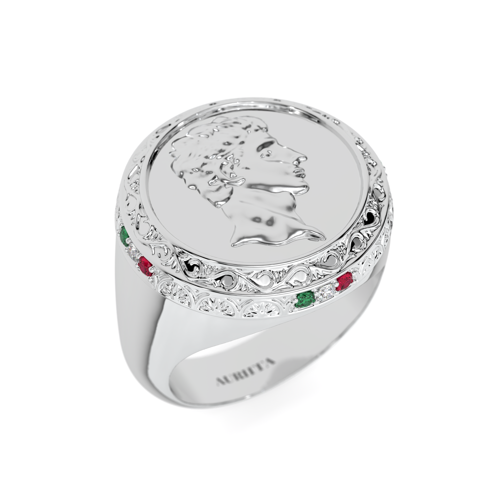 Caesar Line – Imperium Ring (Rubies)