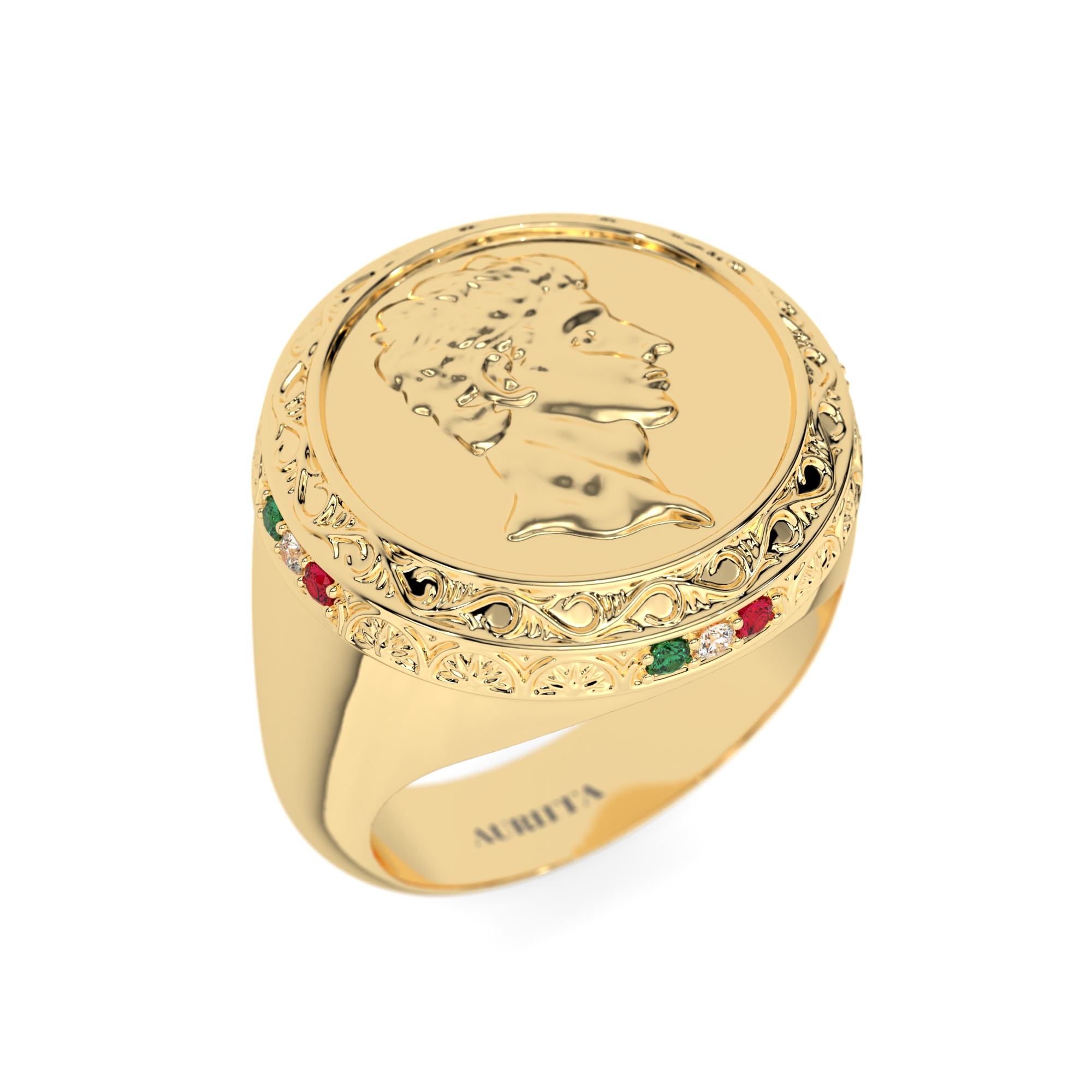 Caesar Line – Imperium Ring (Rubies)