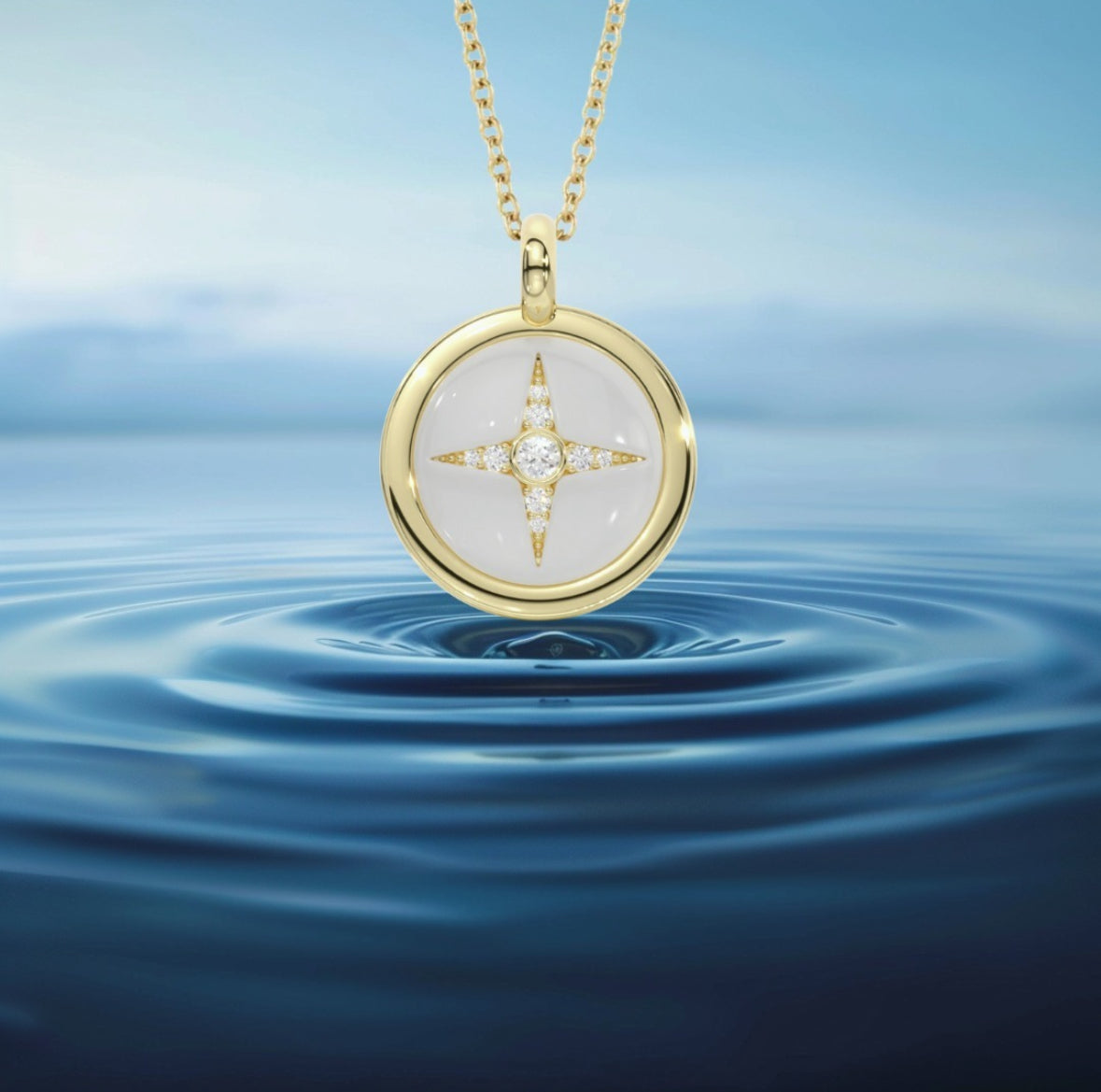 Compass of The Cosmos Necklace
