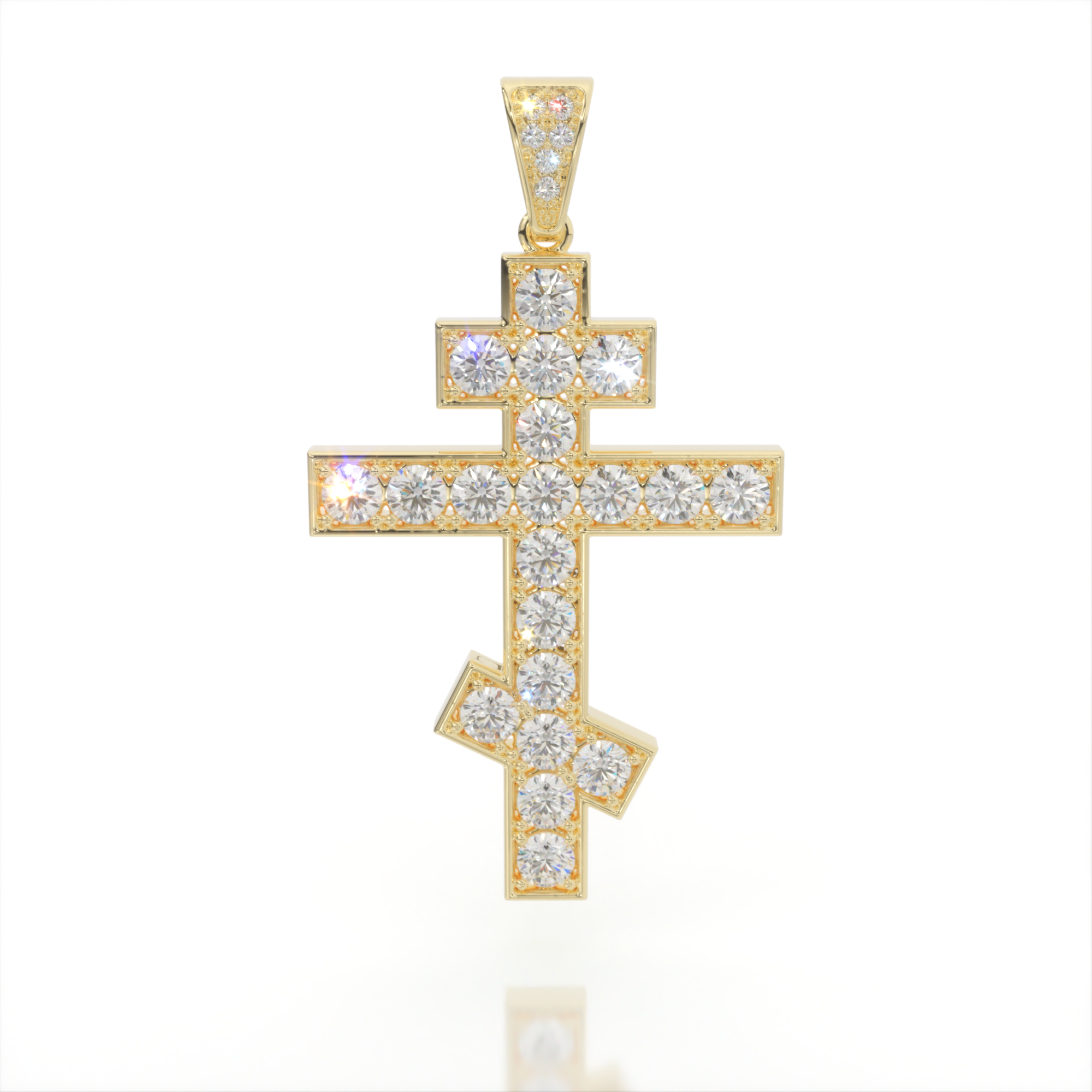 Byzantine Guardian Cross Necklace