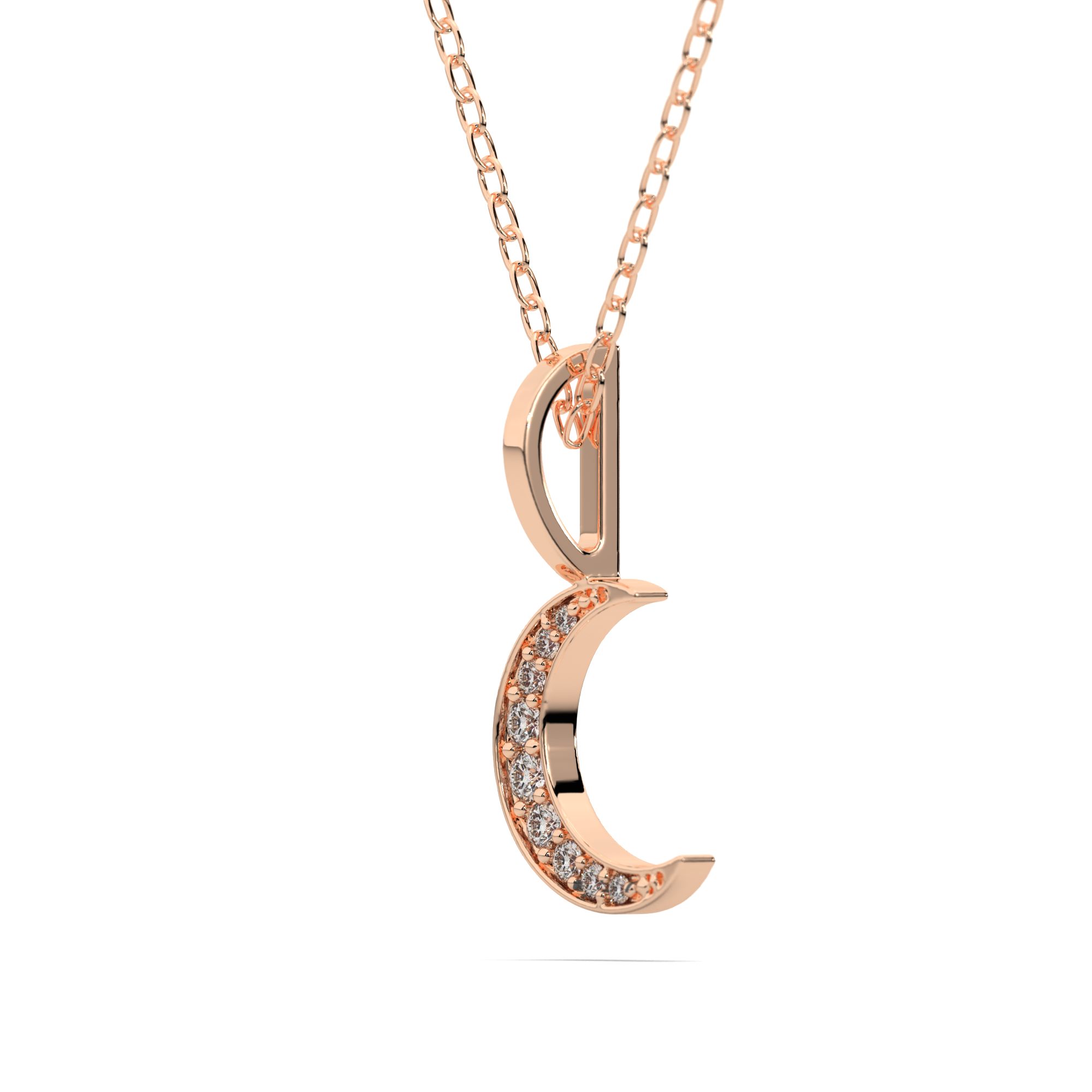 Selene's Crescent Moon Necklace