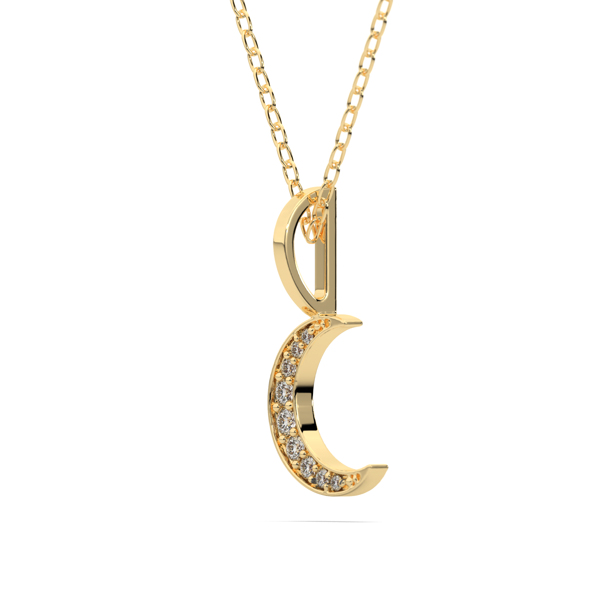 Selene's Crescent Moon Necklace