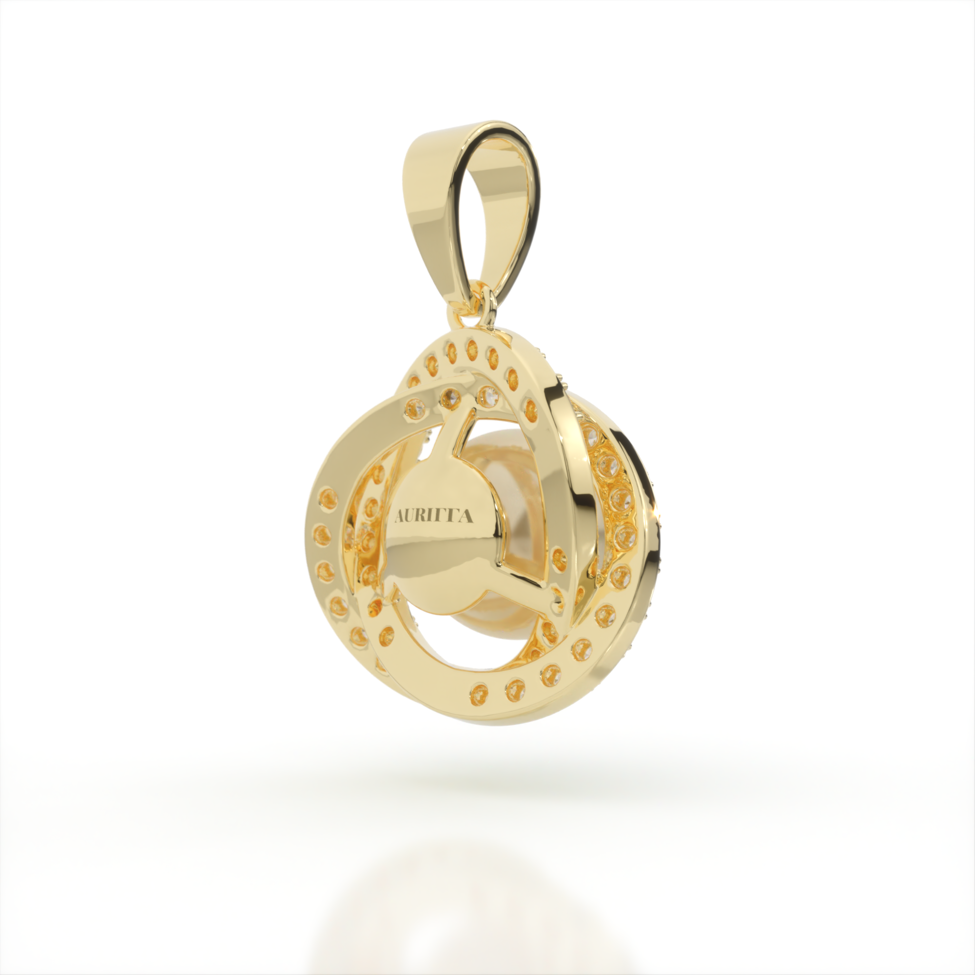 Nereid Diamond And Pearl Necklace