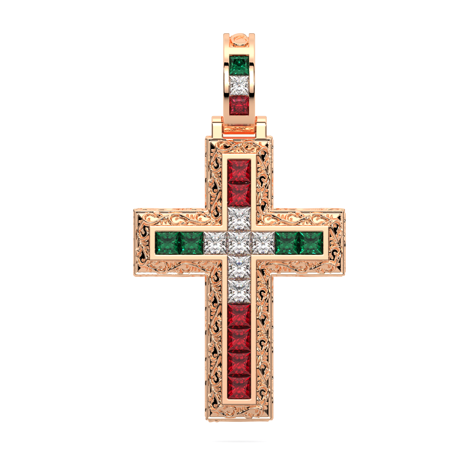 Caesar Line – “Trinita” Cross Pendant
