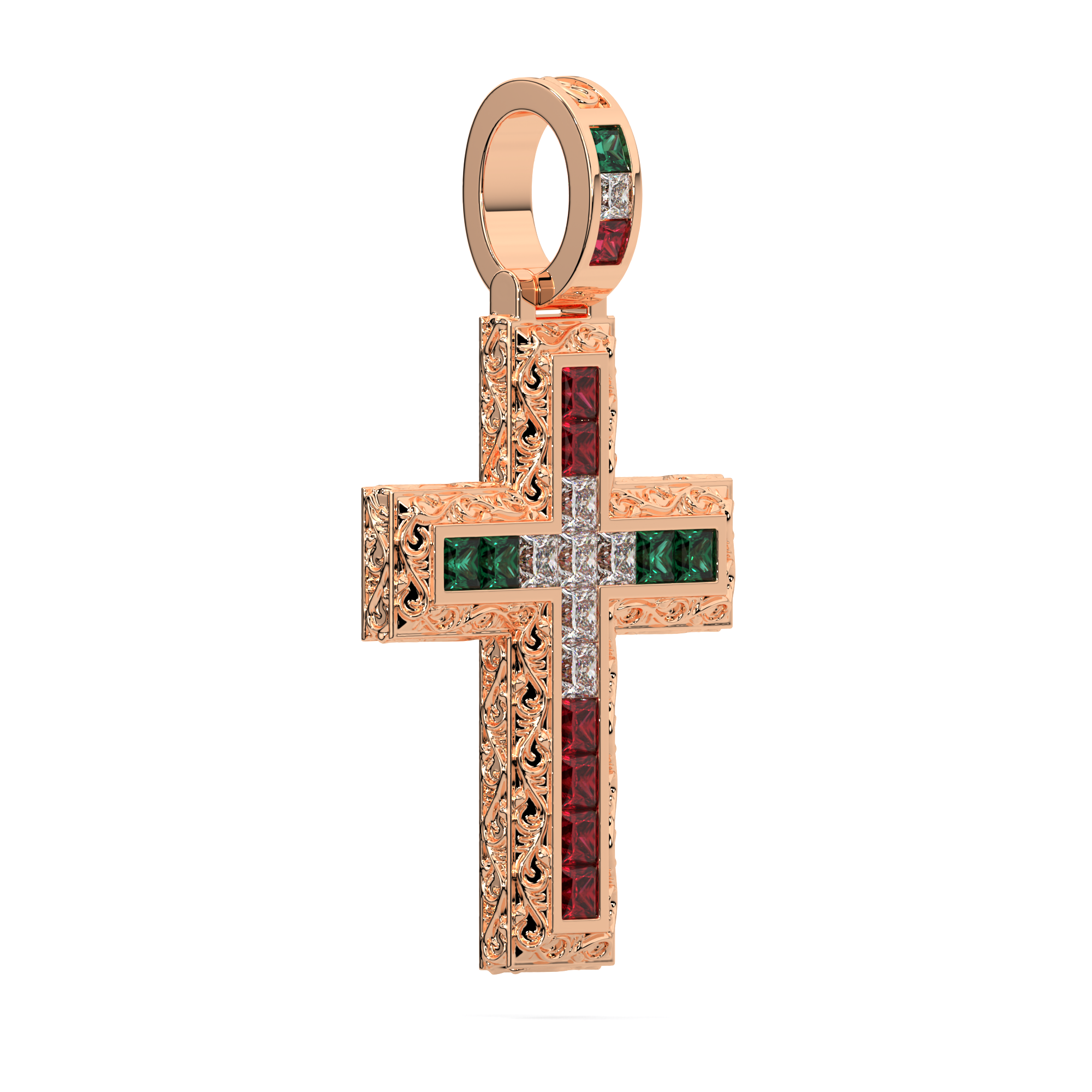 Caesar Line – “Trinita” Cross Pendant