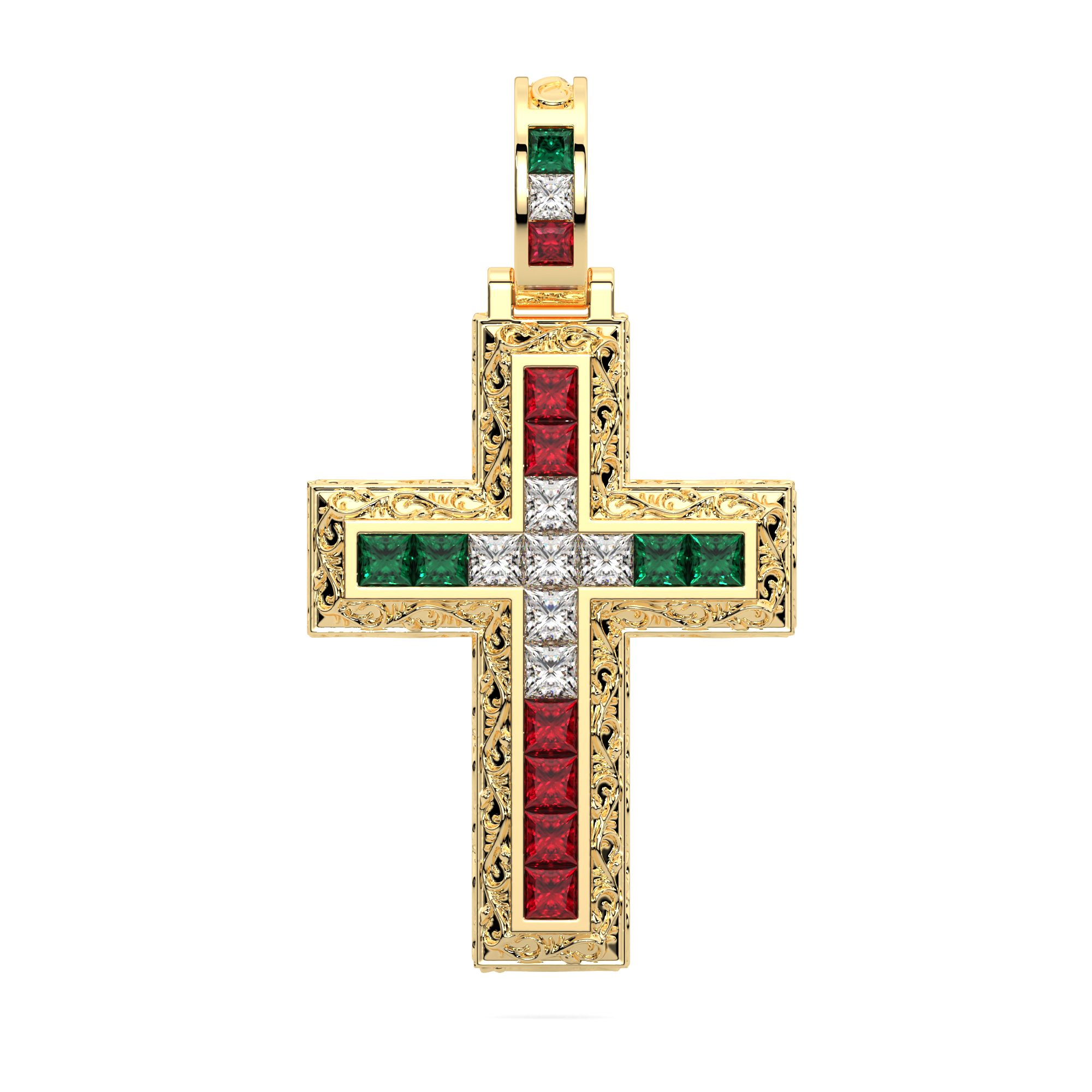 Caesar Line – “Trinita” Cross Pendant