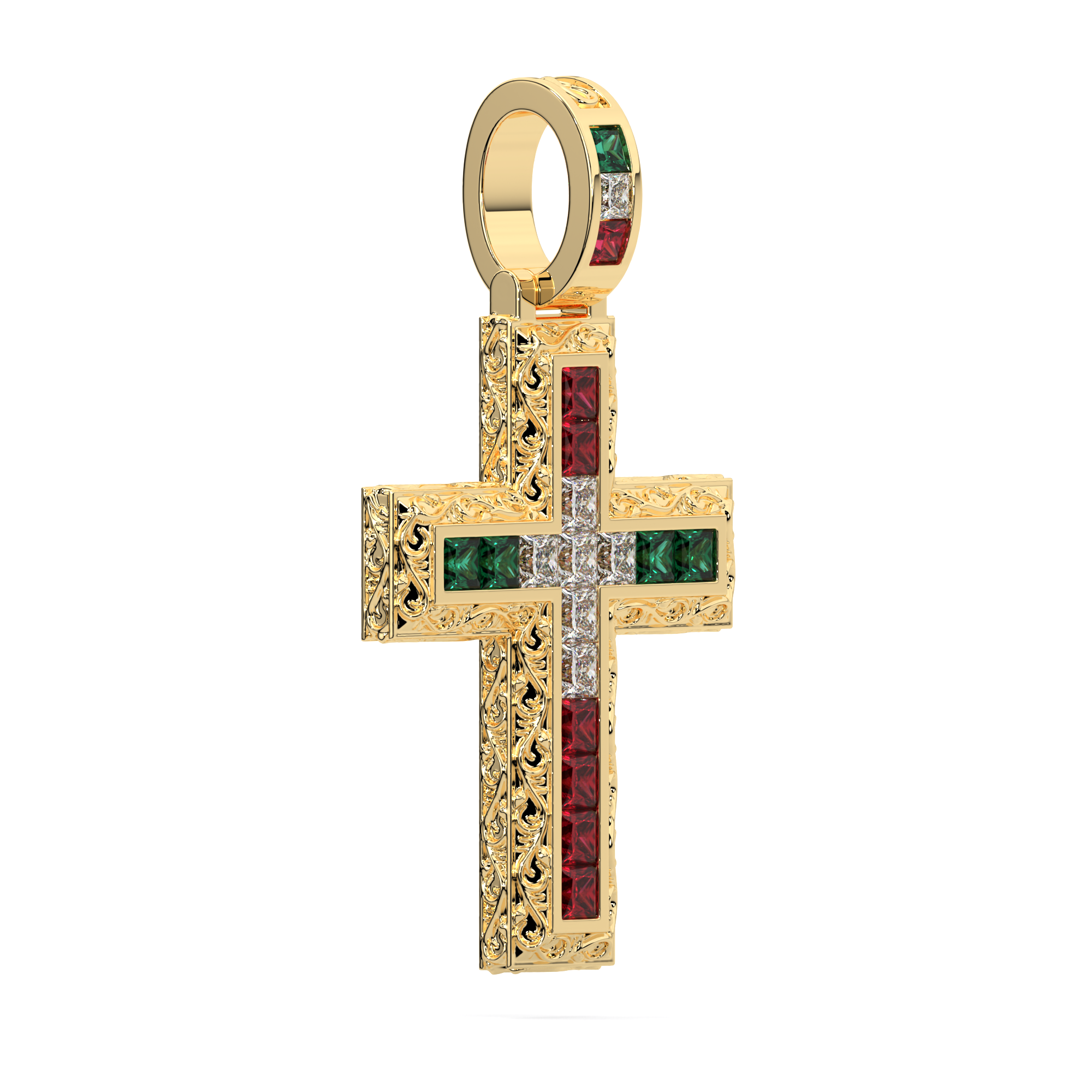Caesar Line – “Trinita” Cross Pendant