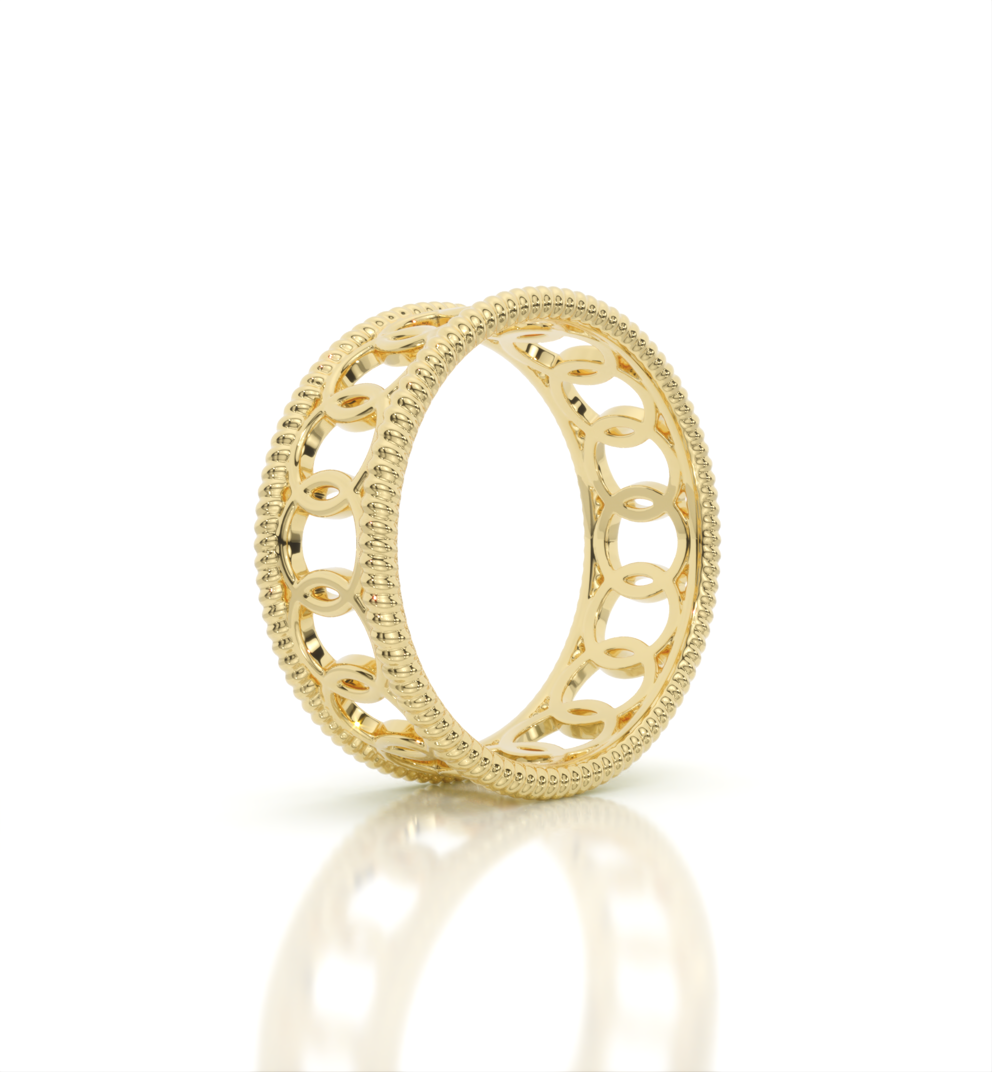 Olympian Golden Rings Band