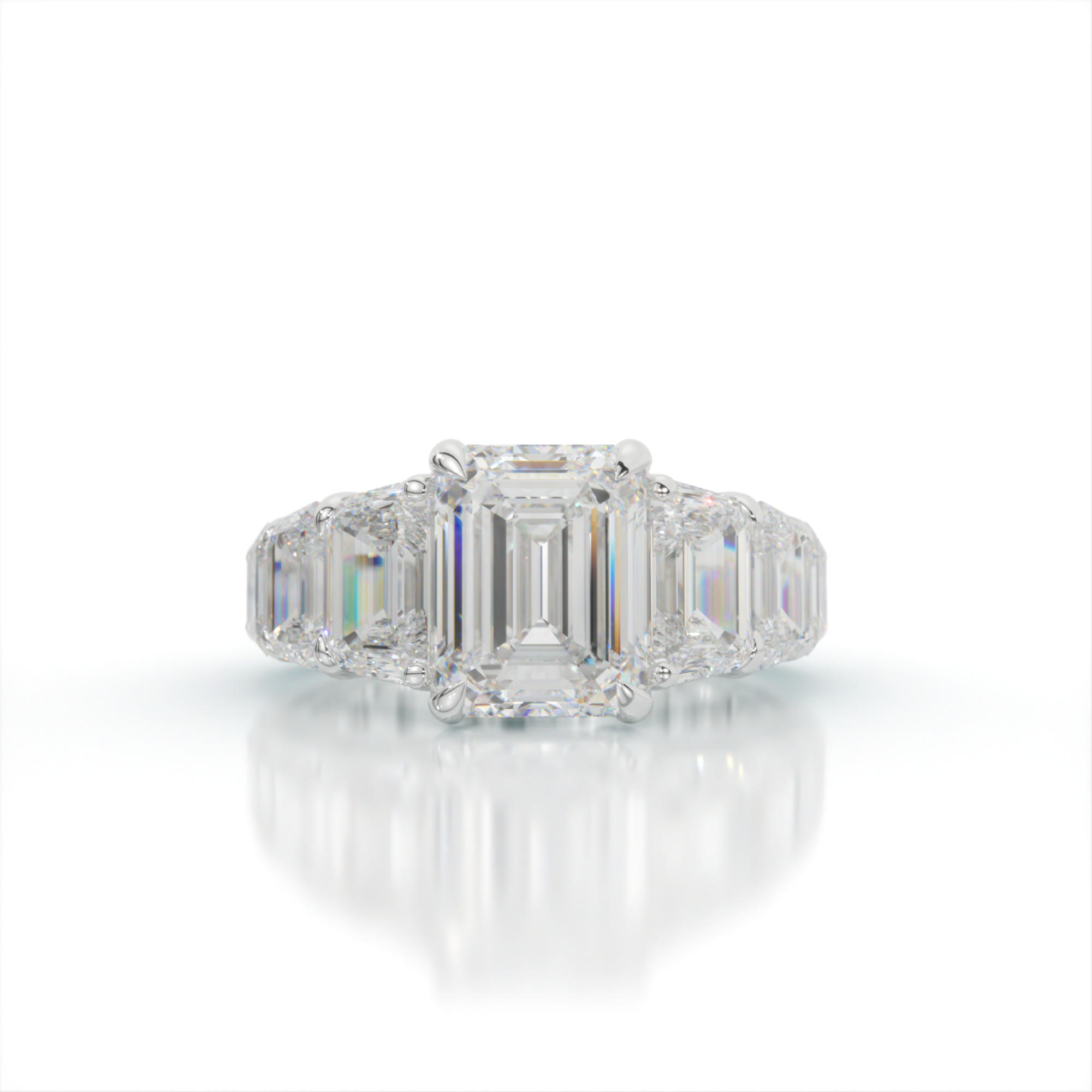 Narcissus Pool Of Reflection Diamond Ring