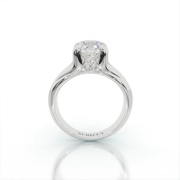 Aphrodite's Embrace Solitaire Ring
