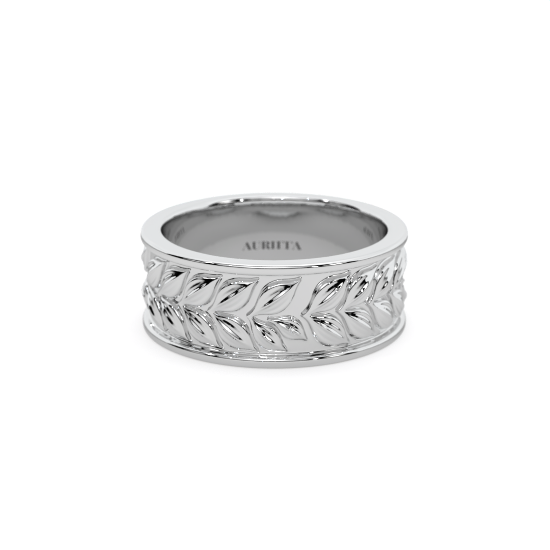 Laurel Wreath Gold Ring