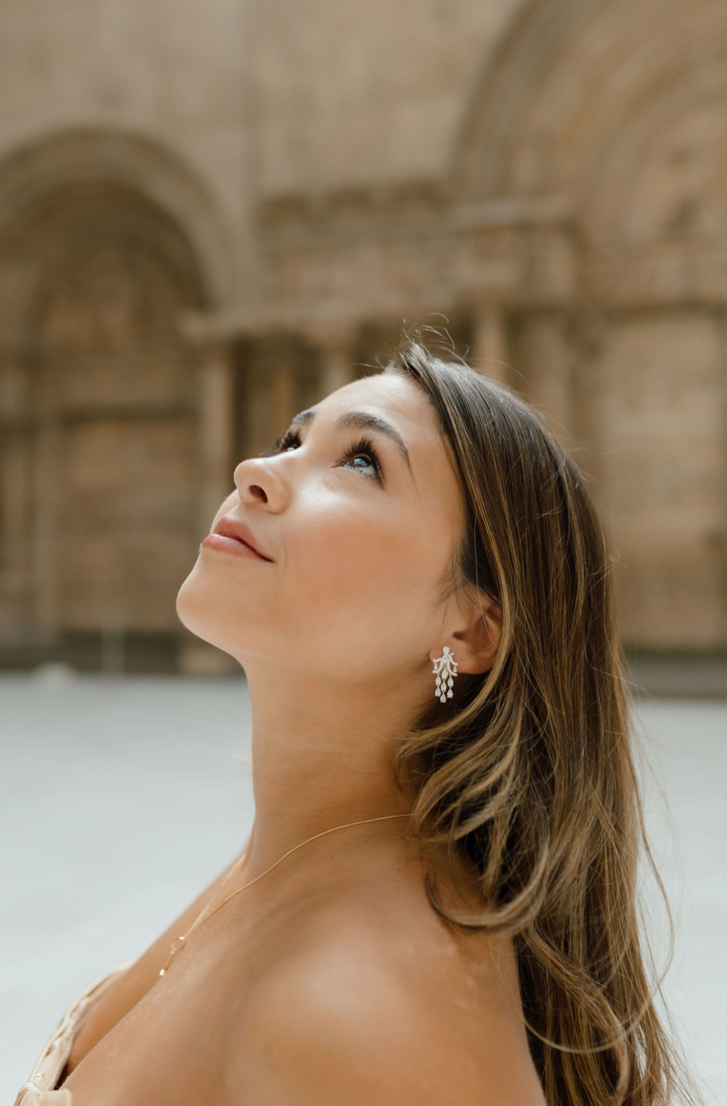 Cascade of Hera Diamond Earrings