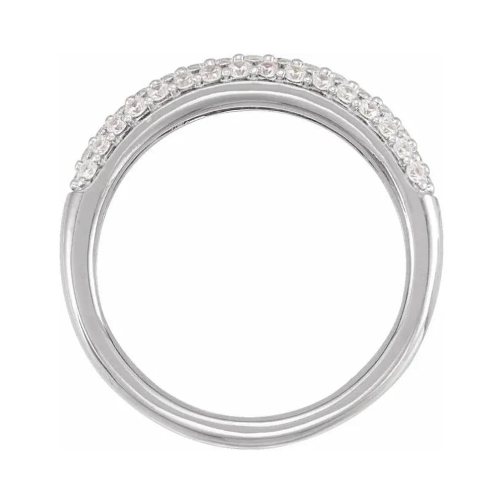 Diolkos Pave Diamond Band