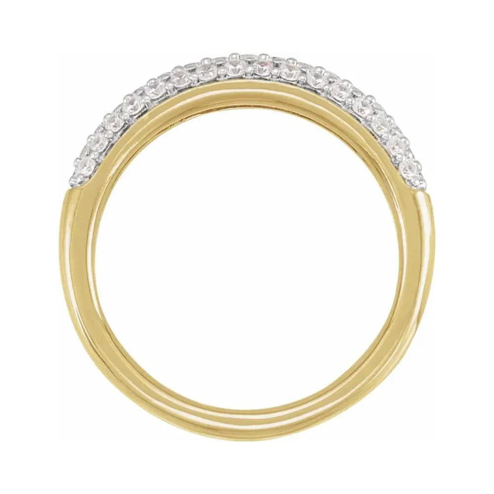 Diolkos Pave Diamond Band