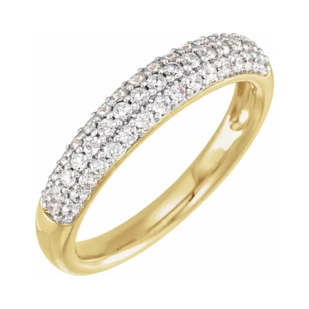 Diolkos Pave Diamond Band