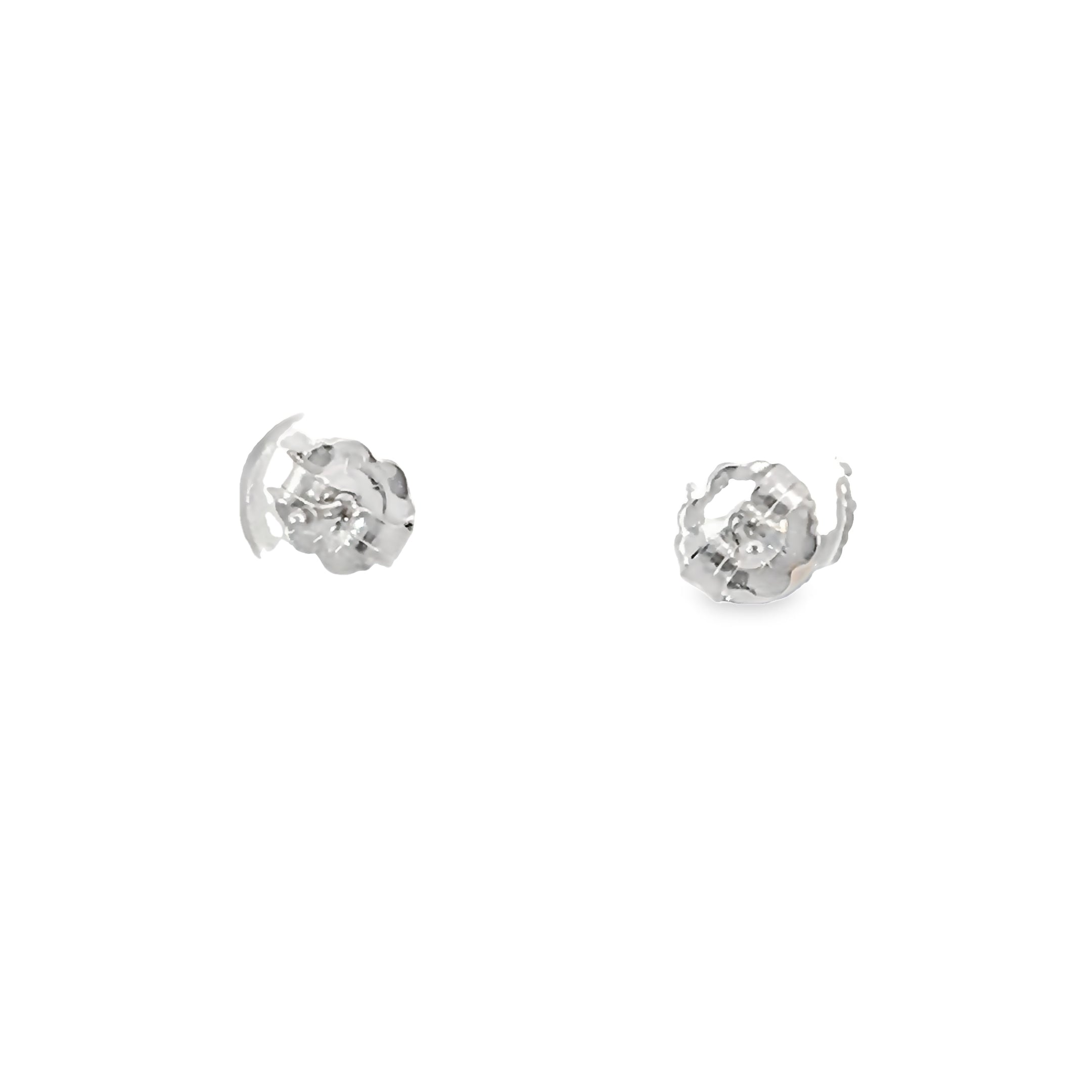 Oceanus Blue Topaz Stud Earrings