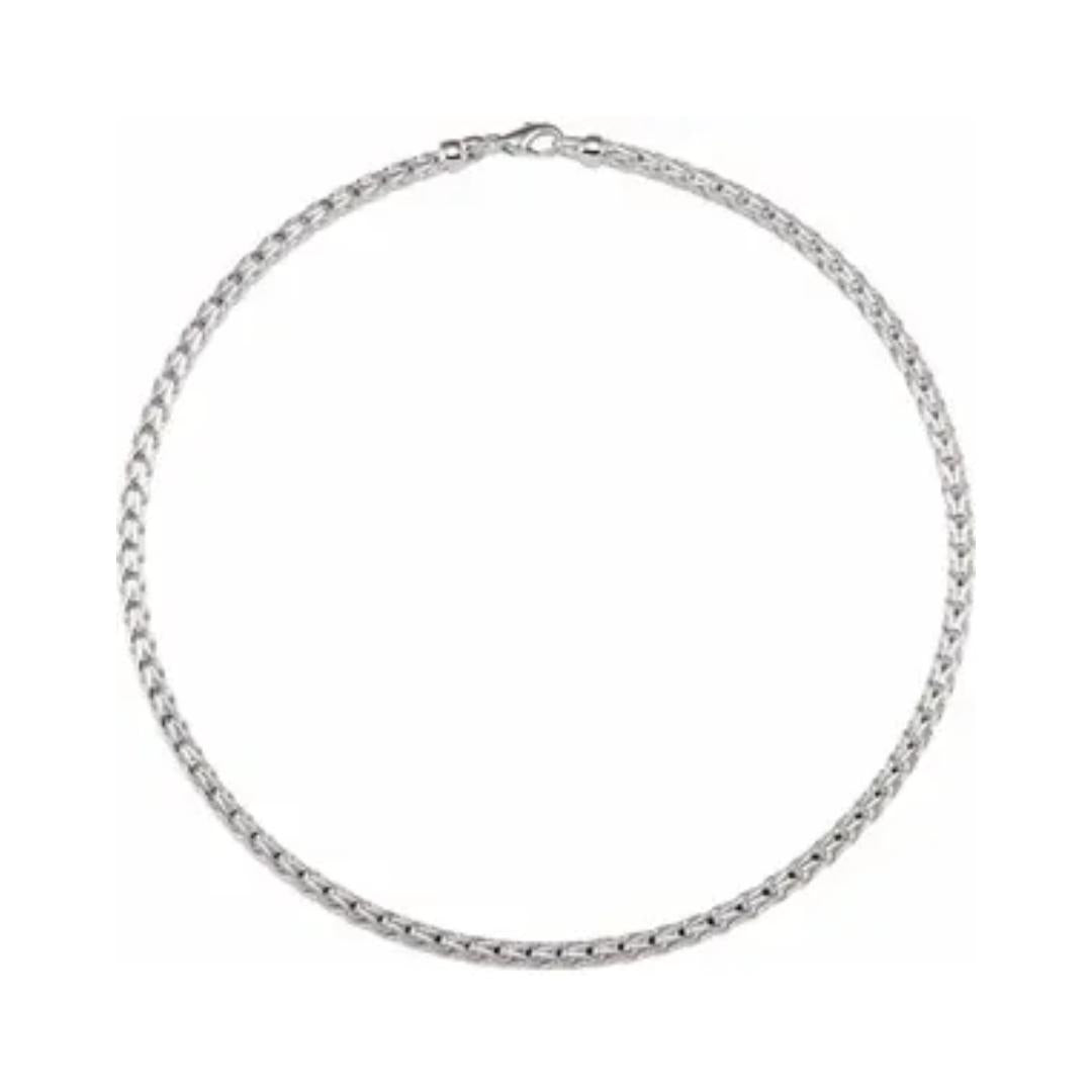 Wheat Link Silver Chain