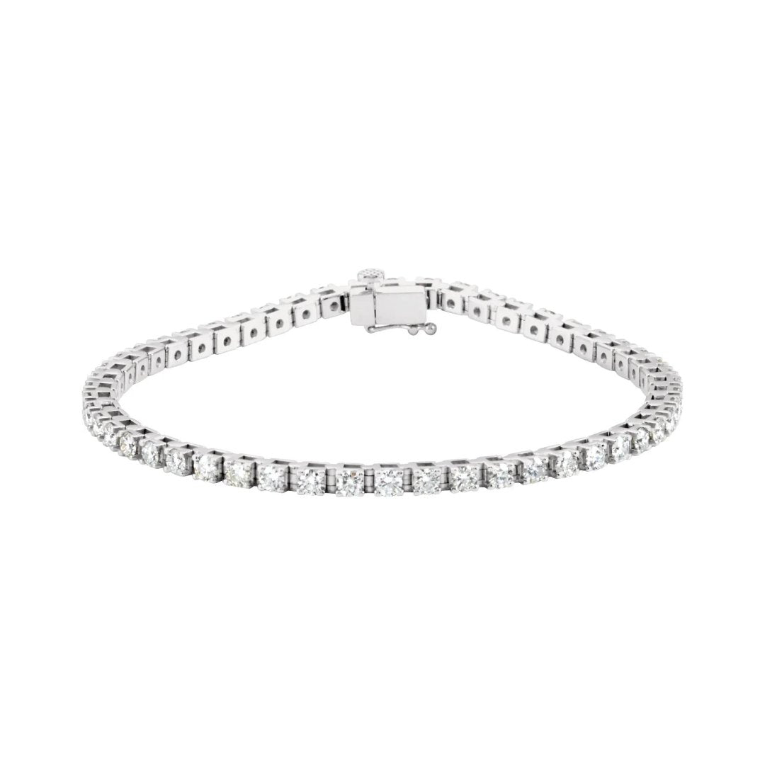 White Diamond Tennis Bracelet