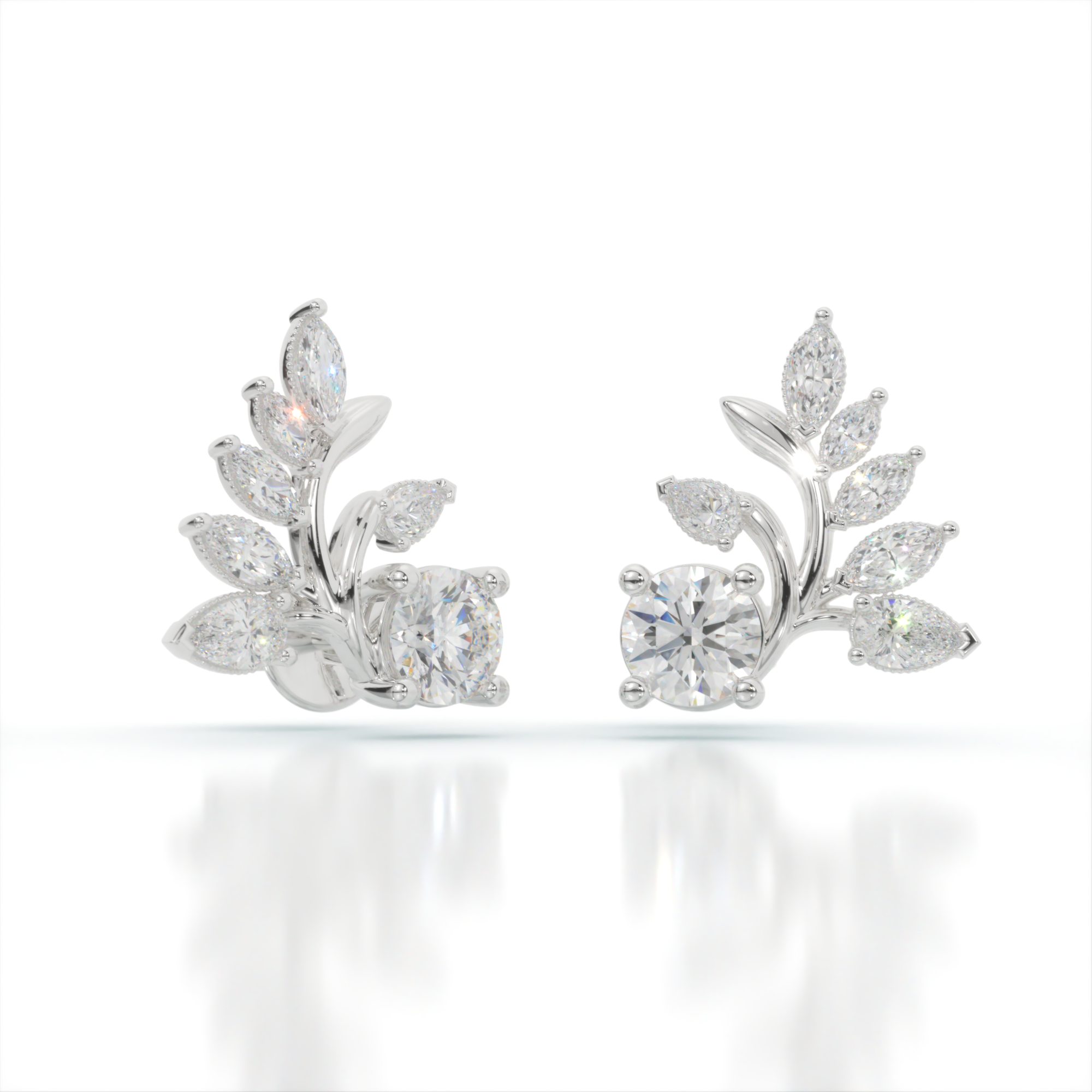 Laurel Crown Earrings