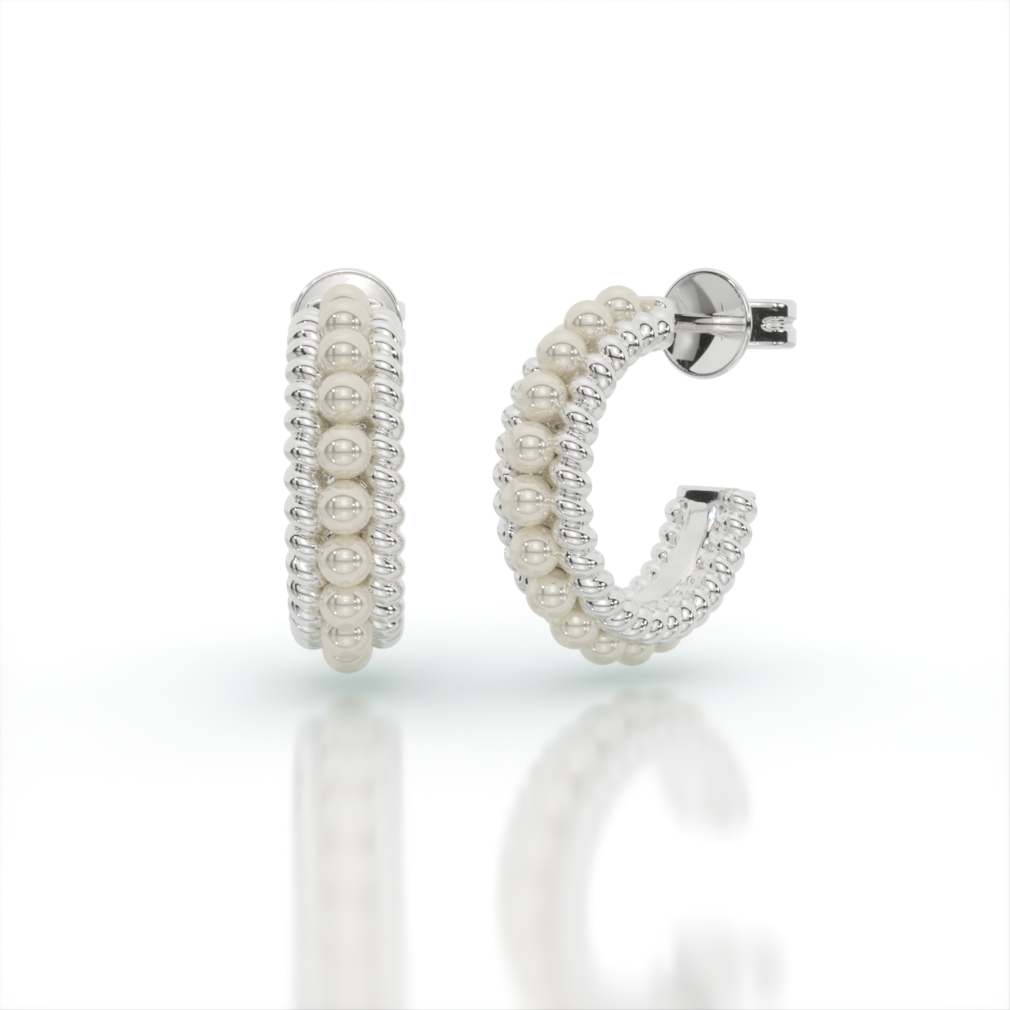 Aphrodite's Divine Pearl Earrings