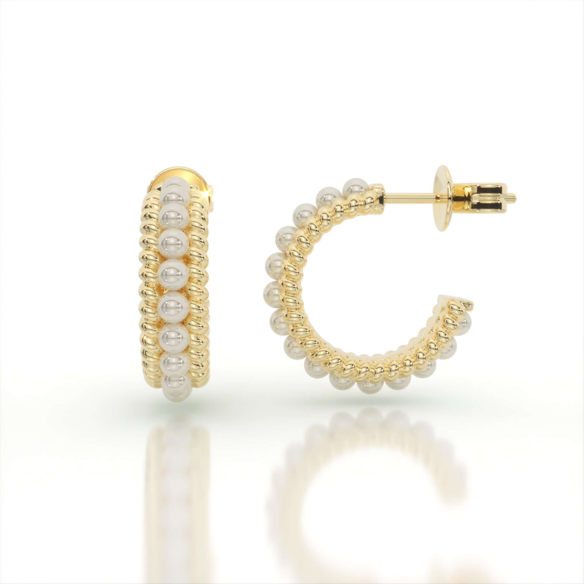 Aphrodite's Divine Pearl Earrings