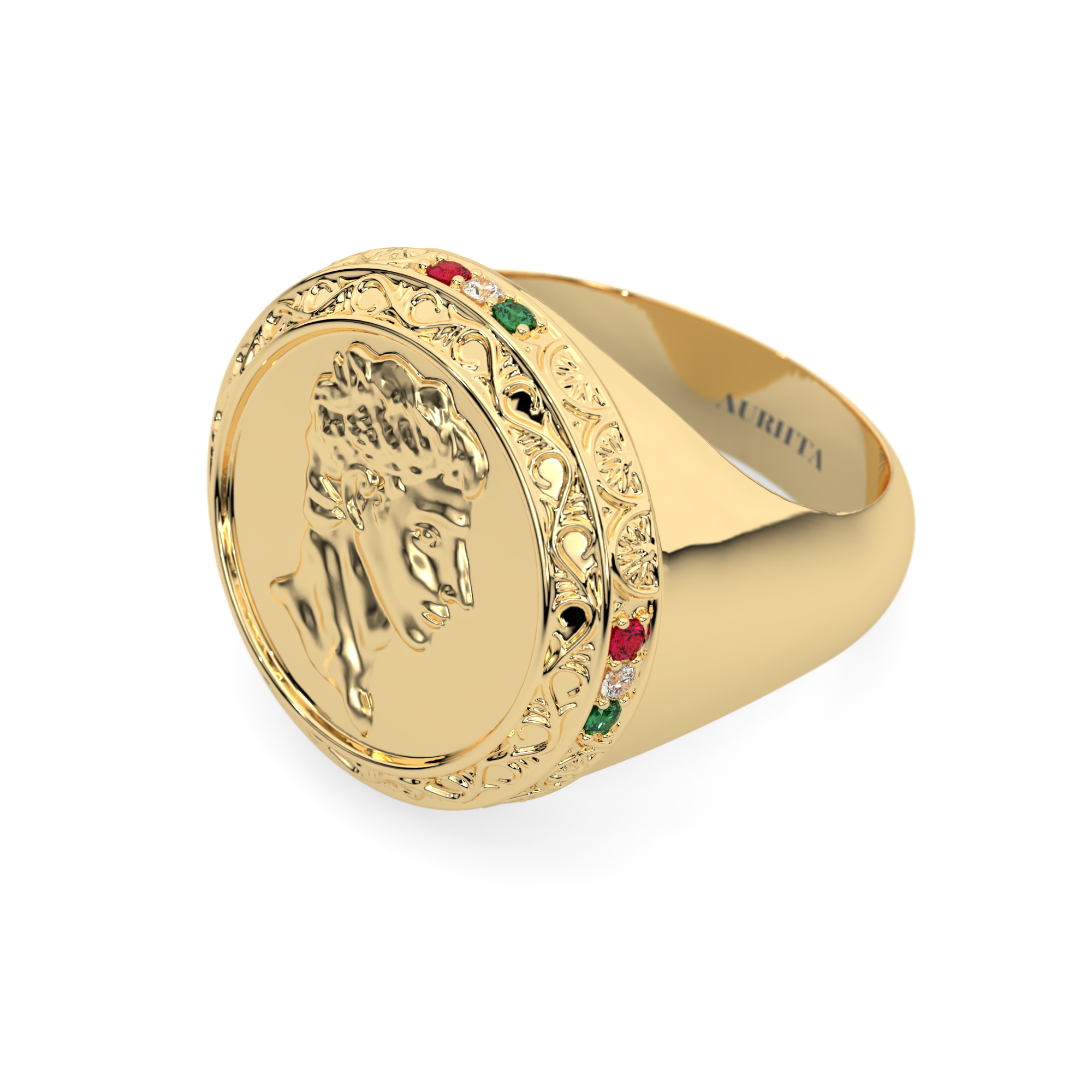 Caesar Line – Imperium Ring (Rubies)