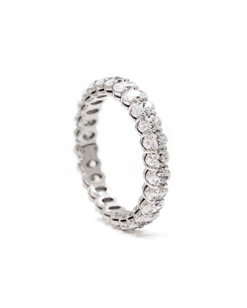 Oval Opulence Eternity Ring