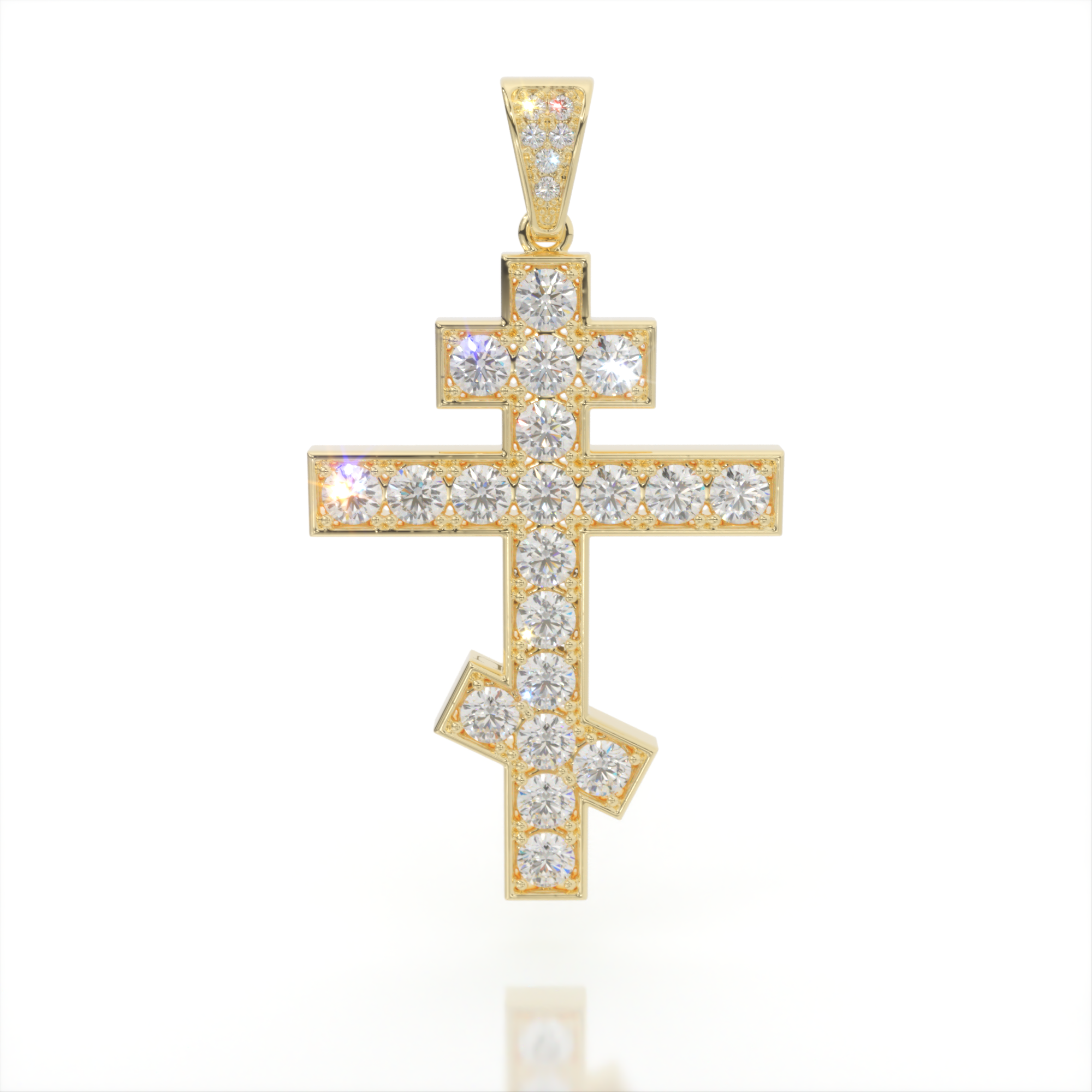 Byzantine Guardian Cross Pendant