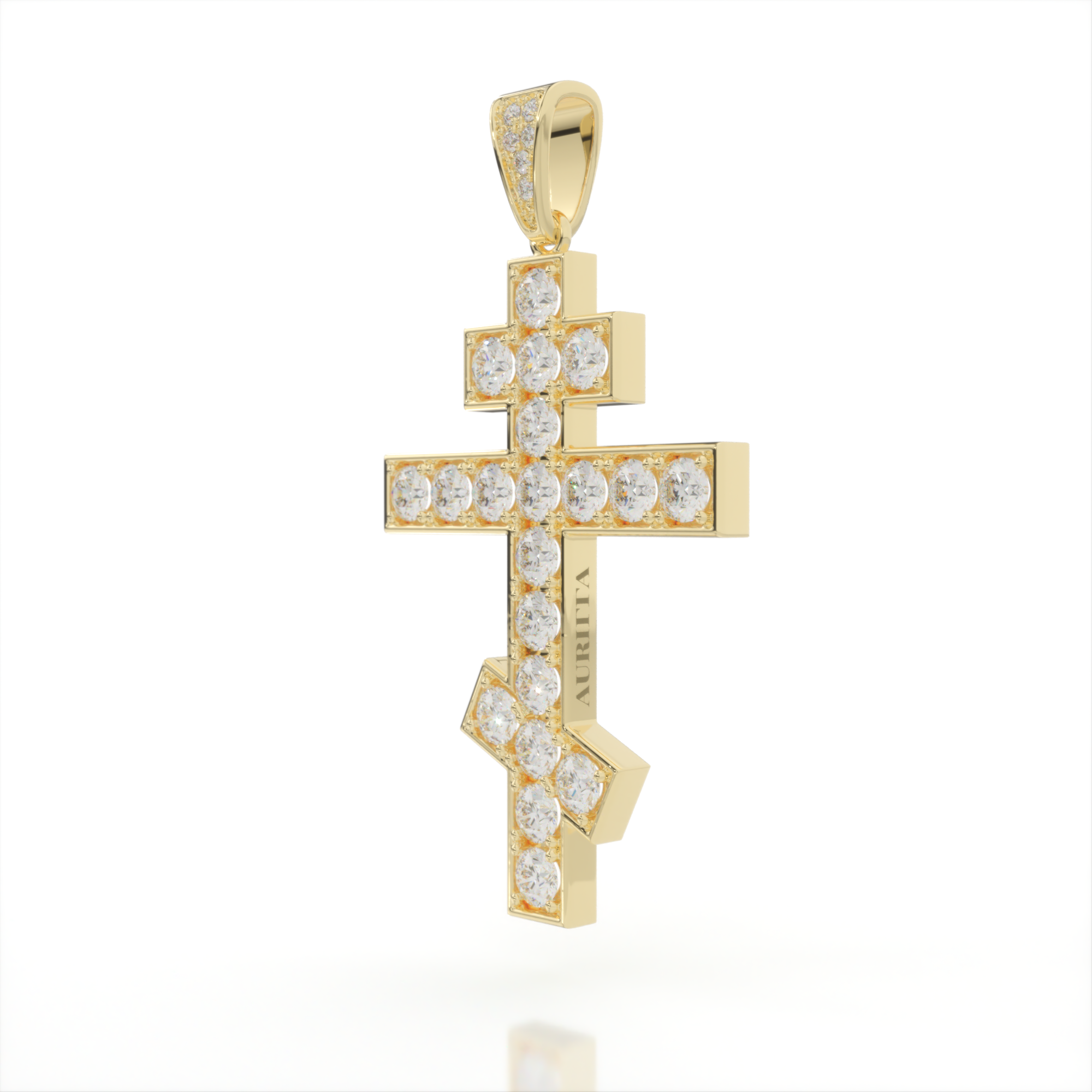 Byzantine Guardian Cross Pendant