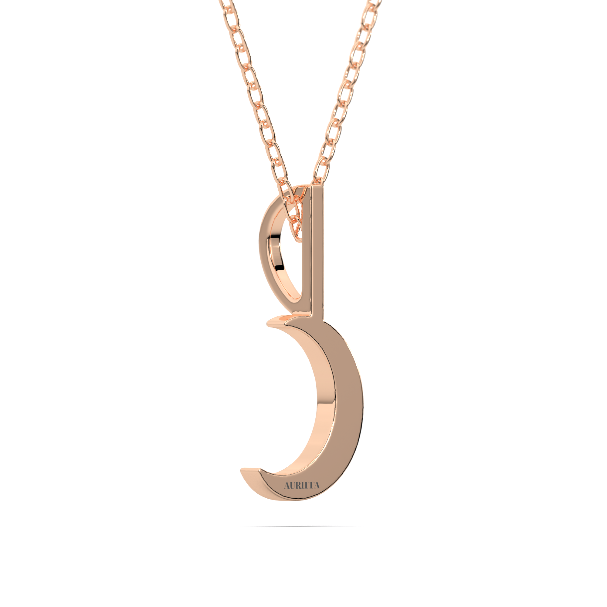 Selene's Crescent Moon Necklace