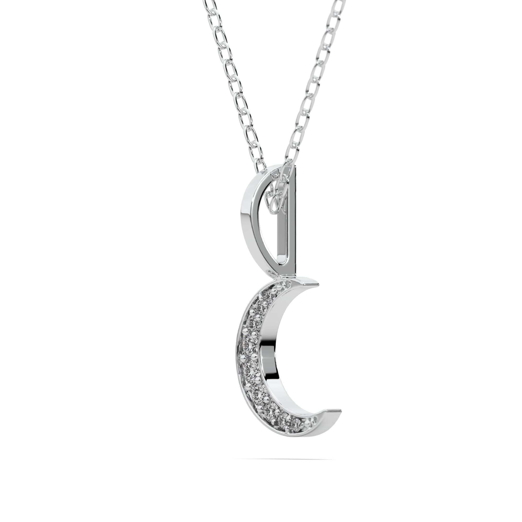 Selene's Crescent Moon Necklace