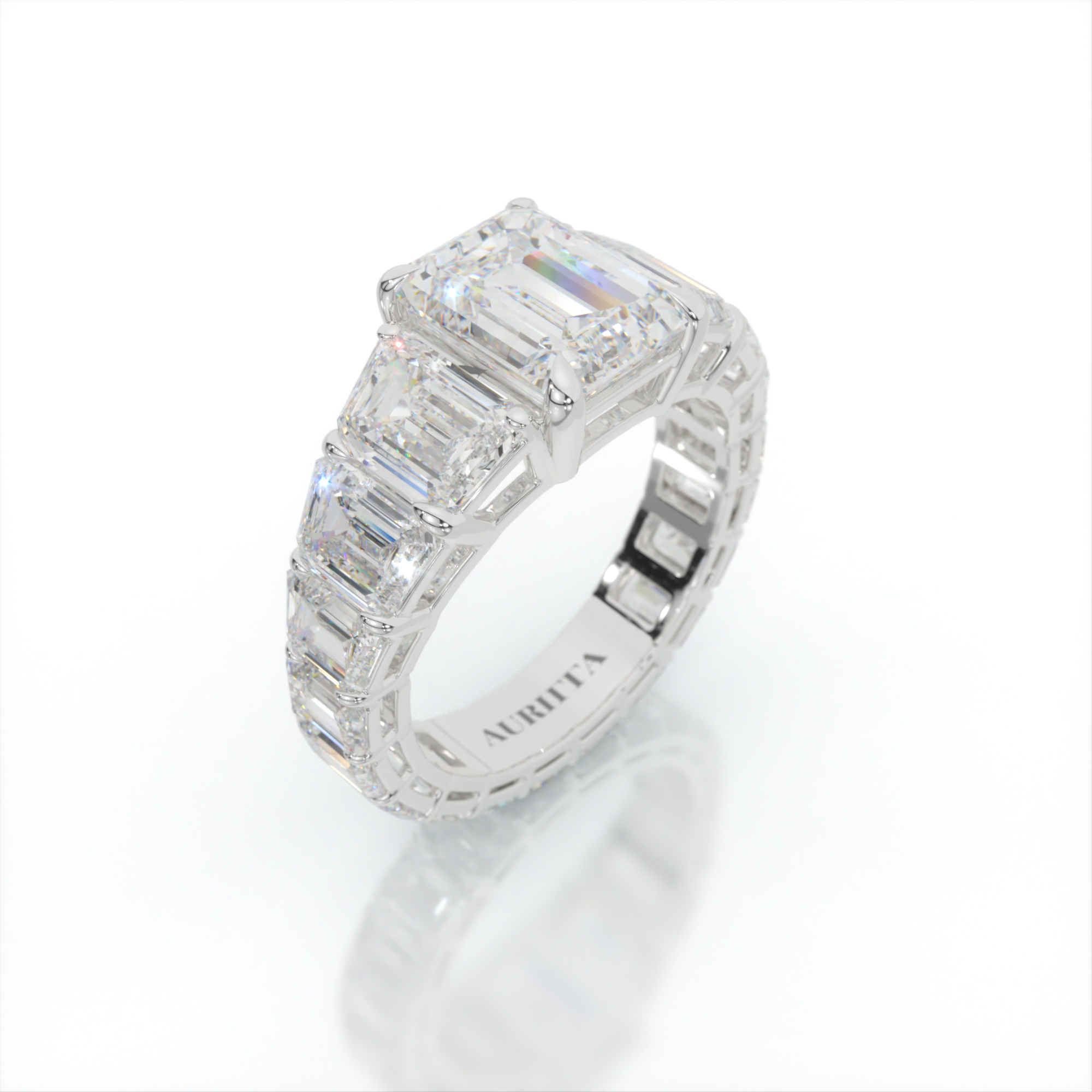 Narcissus Pool Of Reflection Diamond Ring