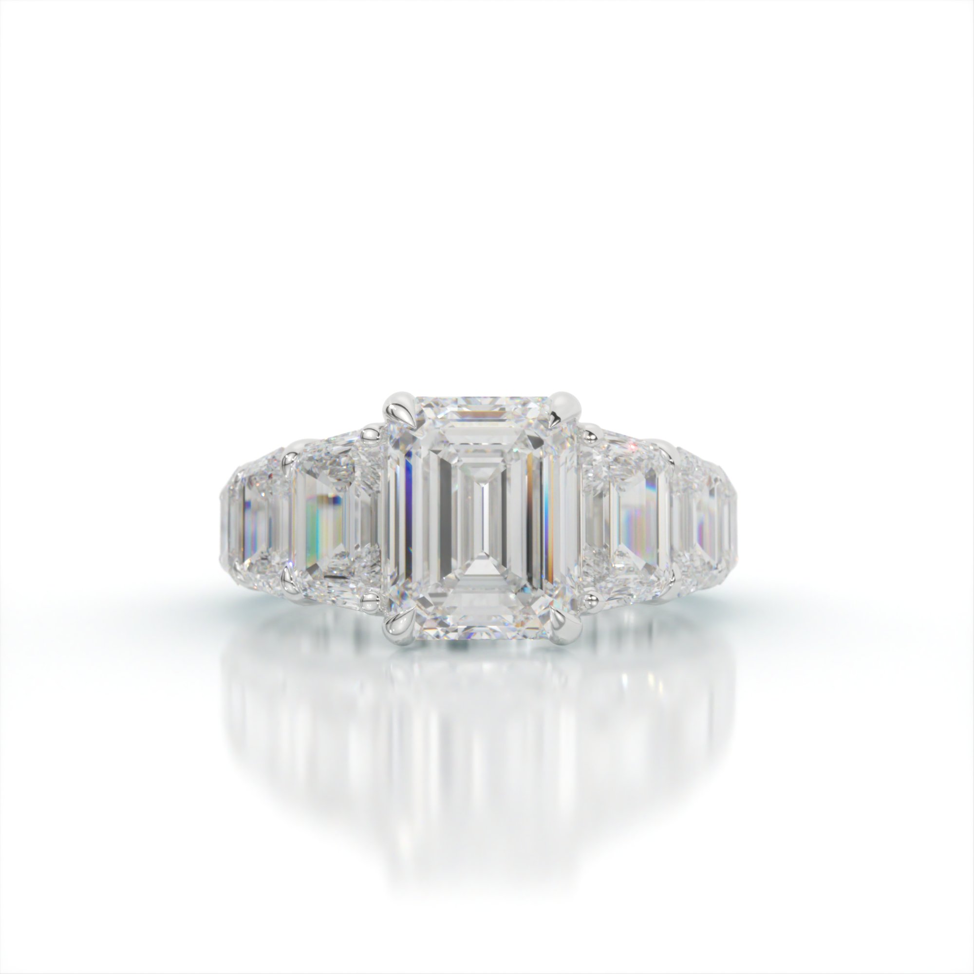 Narcissus Pool Of Reflection Diamond Ring