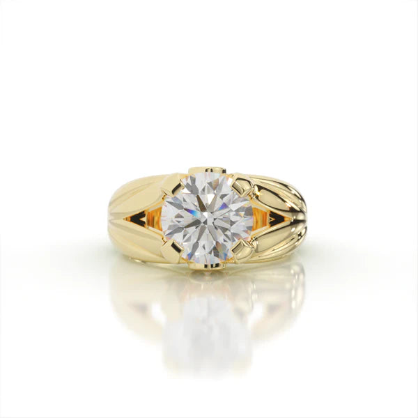 Aphrodite's Embrace Solitaire Ring