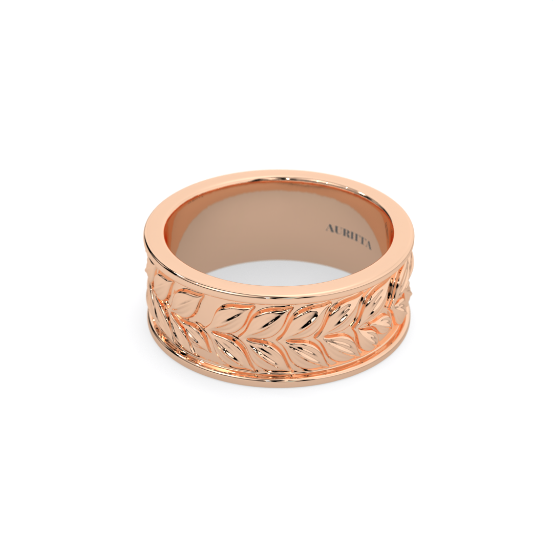 Laurel Wreath Gold Ring