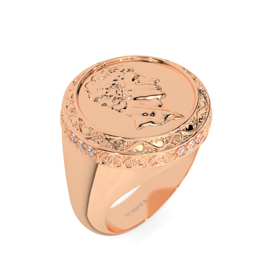 Caesar Line – Imperium Ring (Diamonds)