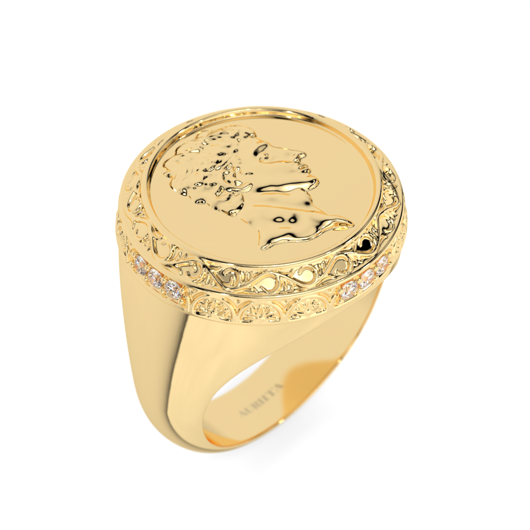 Caesar Line – Imperium Ring (Diamonds)
