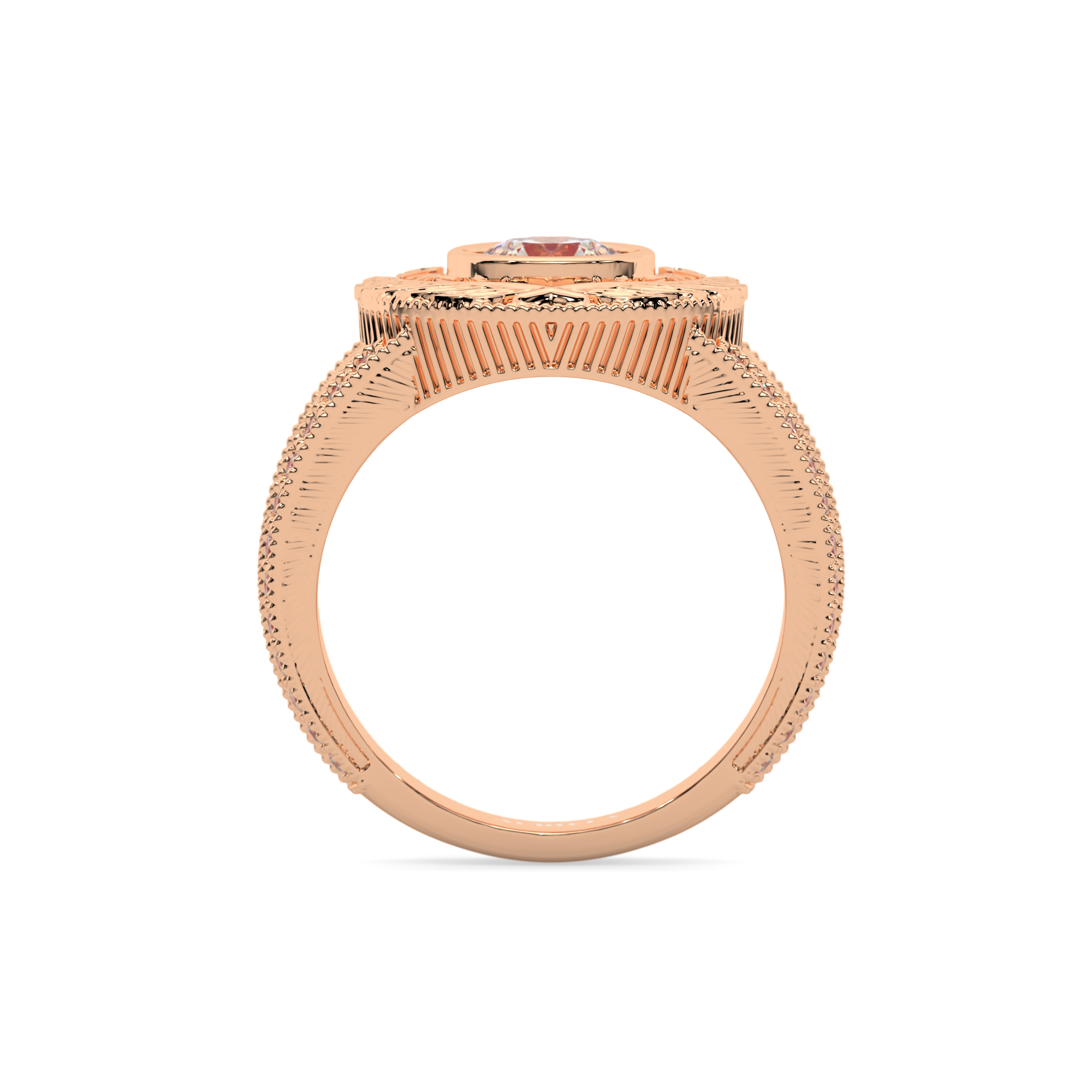 Caesar Line – Laurel Crest Ring