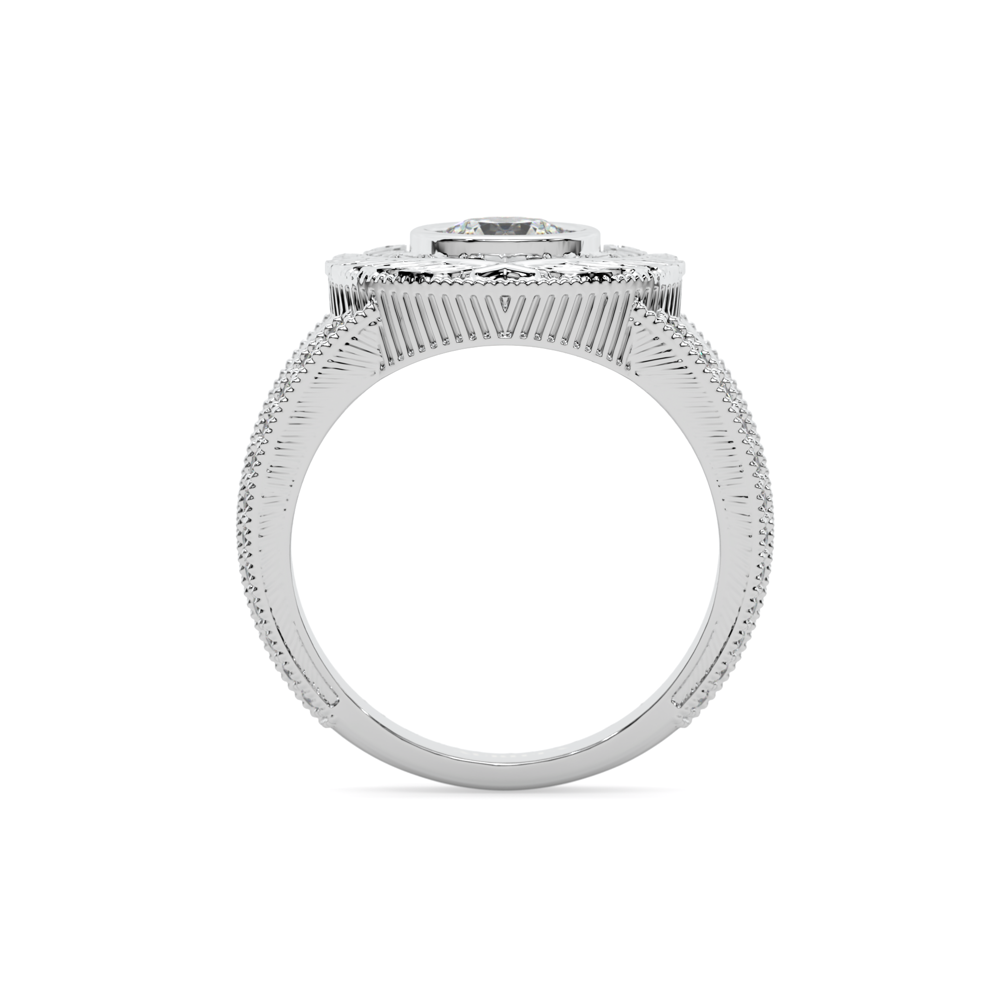 Caesar Line – Laurel Crest Ring