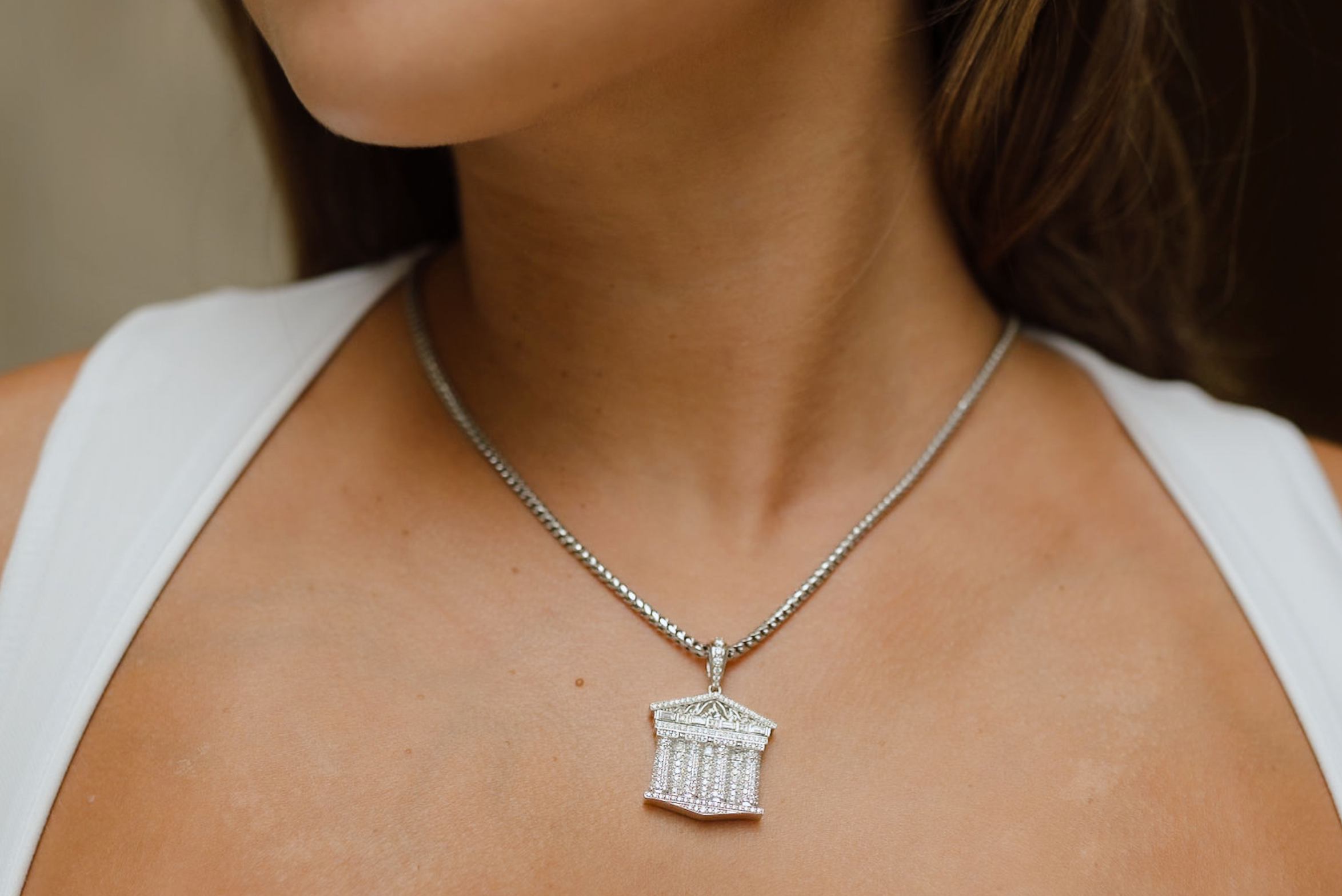 Parthenon Heritage Diamond Necklace