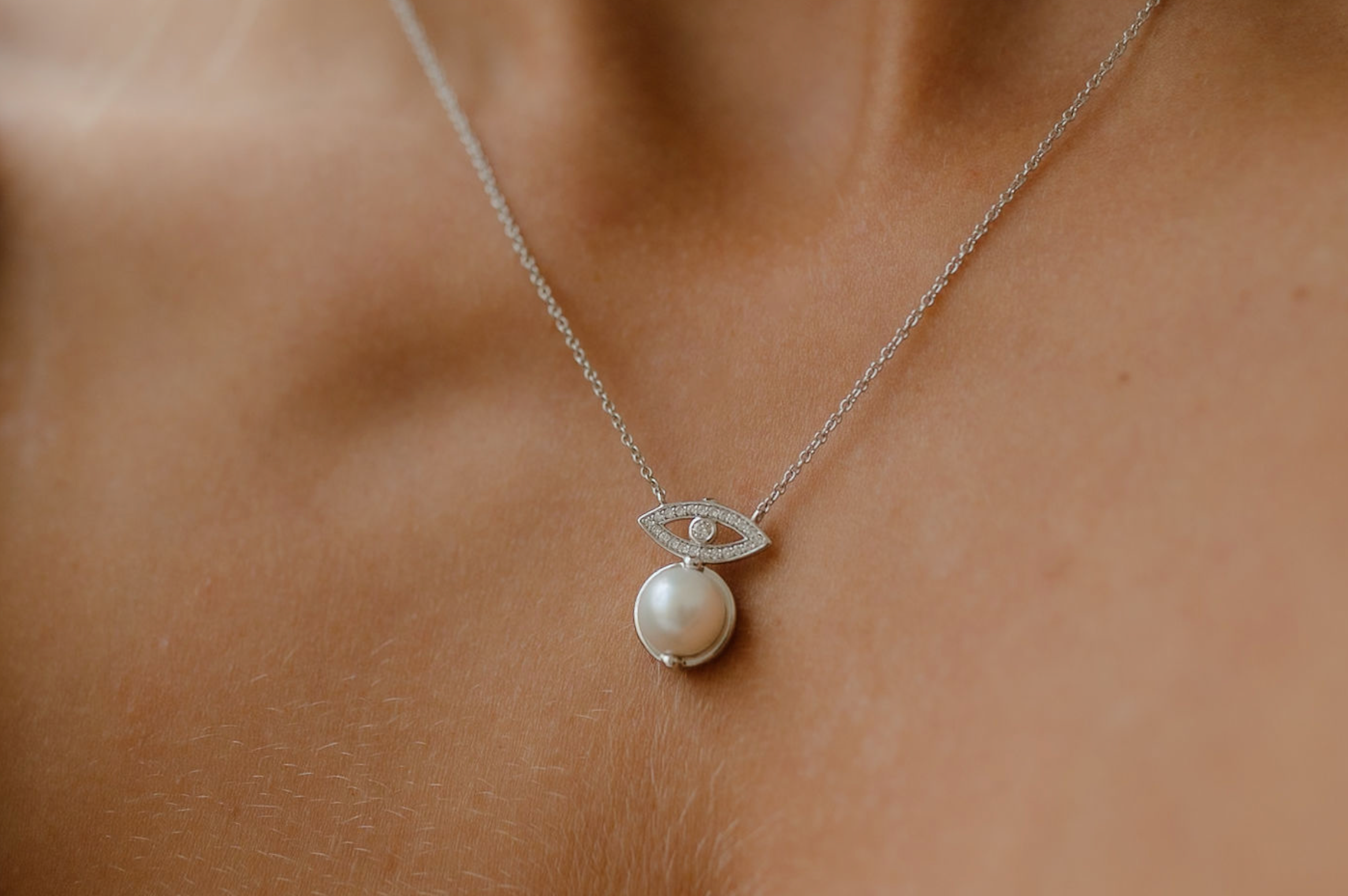 Amphitrite's Ocean Eye Necklace